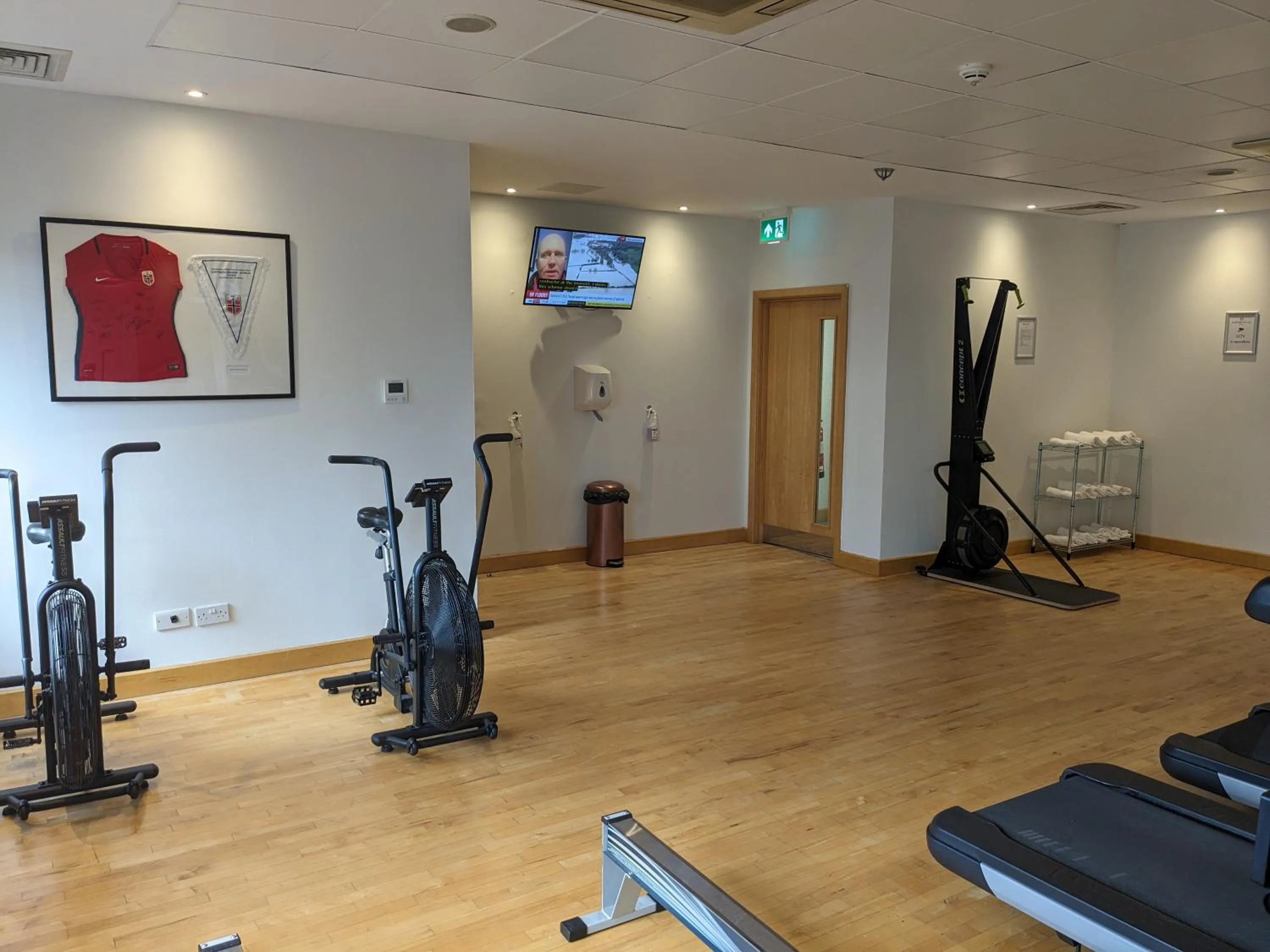Fitness centre/facilities in Clayton Hotel Belfast City