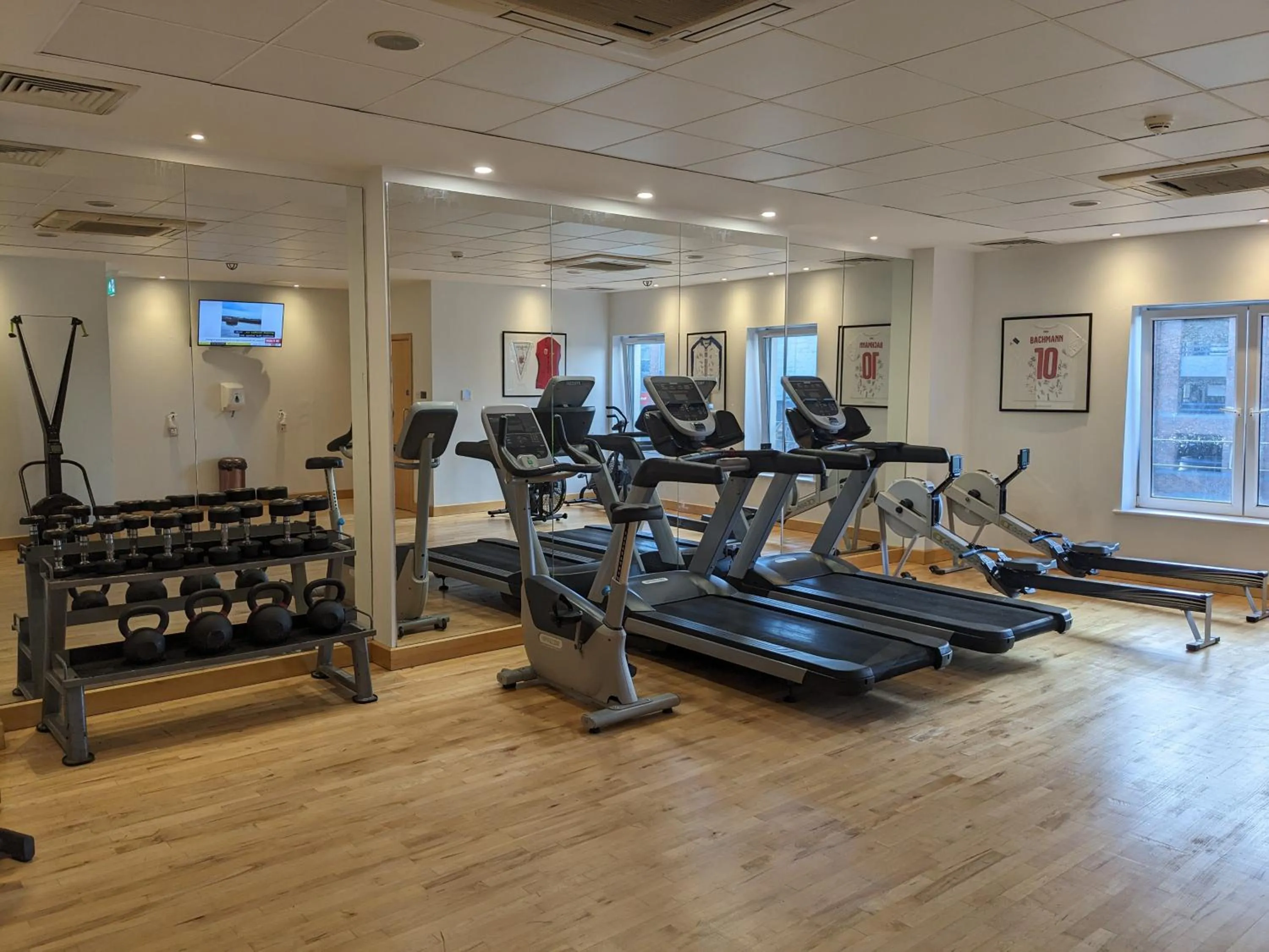 Fitness centre/facilities in Clayton Hotel Belfast City