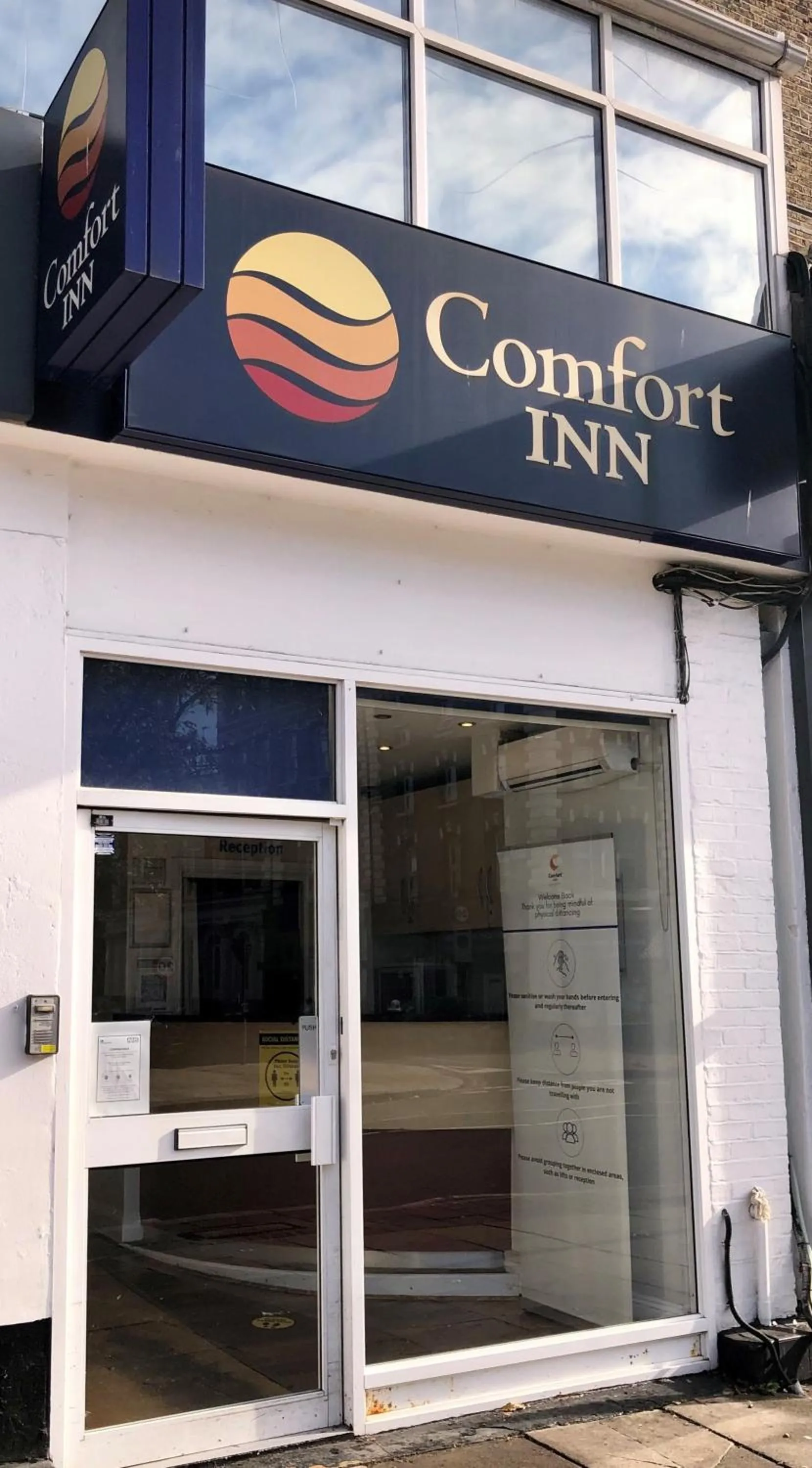 Facade/entrance in Comfort Inn Edgware Road W2