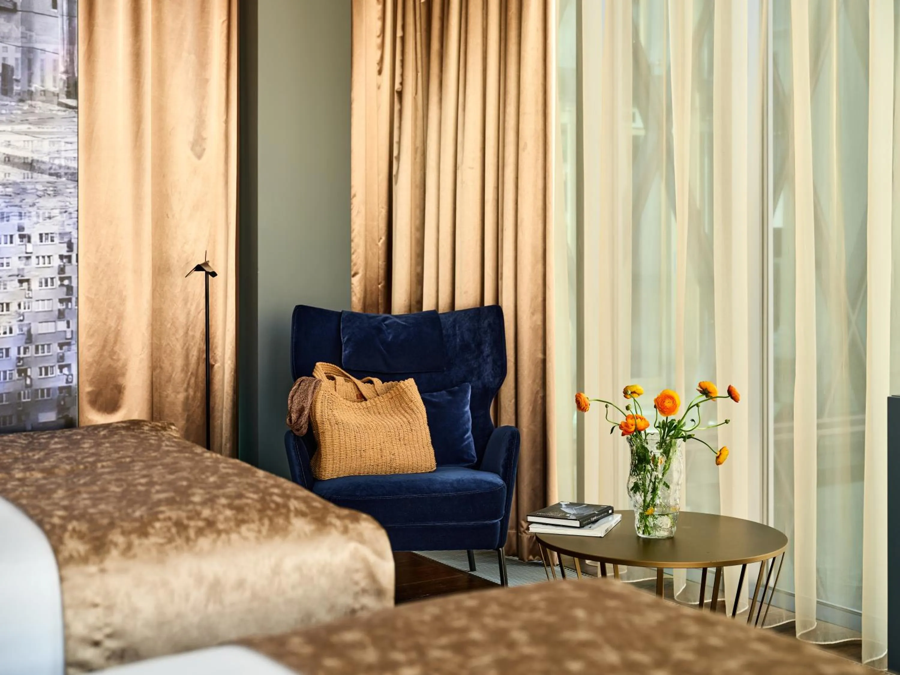 Bed in Hotel Indigo Warsaw Nowy Świat by IHG