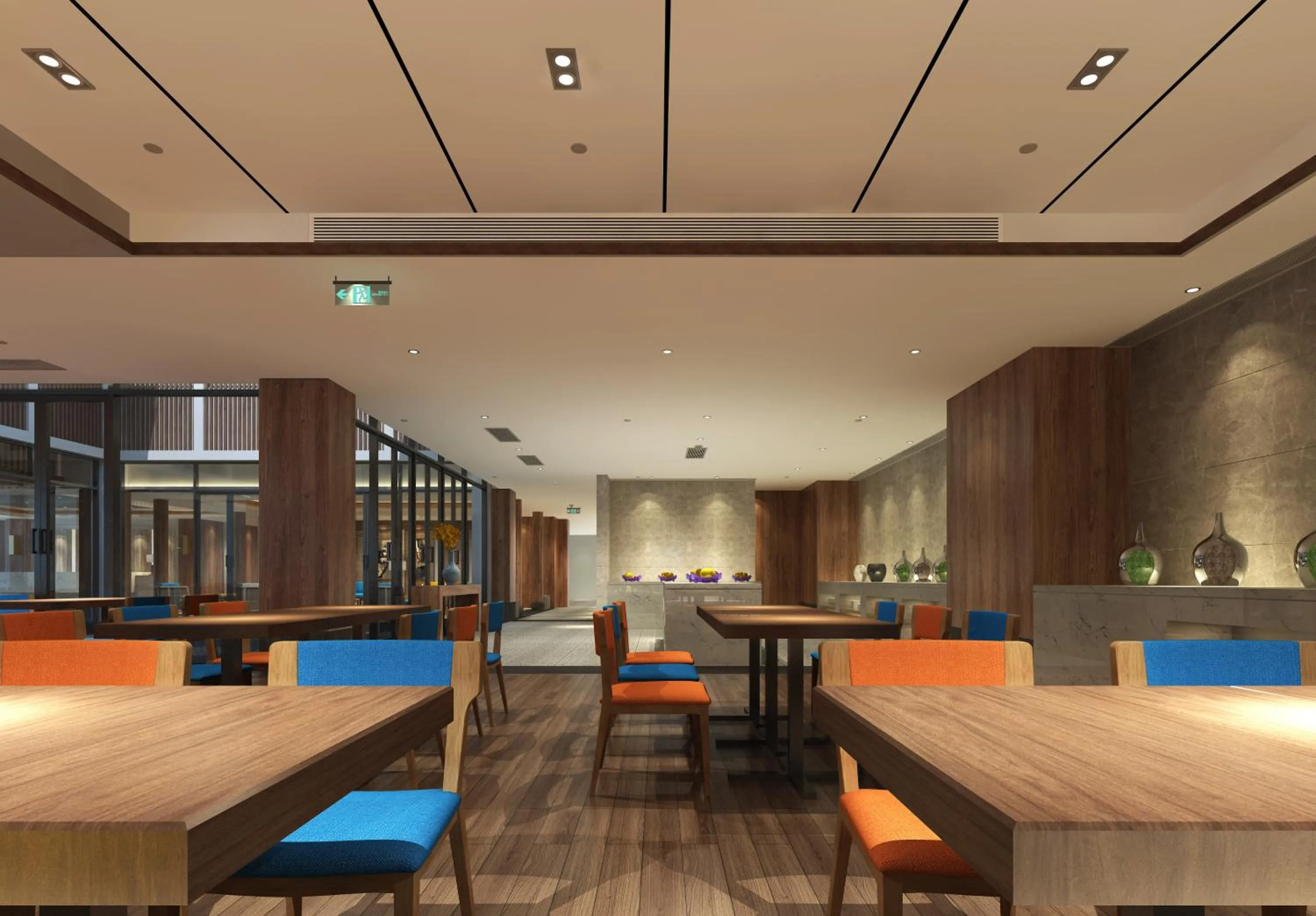 Breakfast in Holiday Inn Express Zhejiang Qianxia Lake by IHG