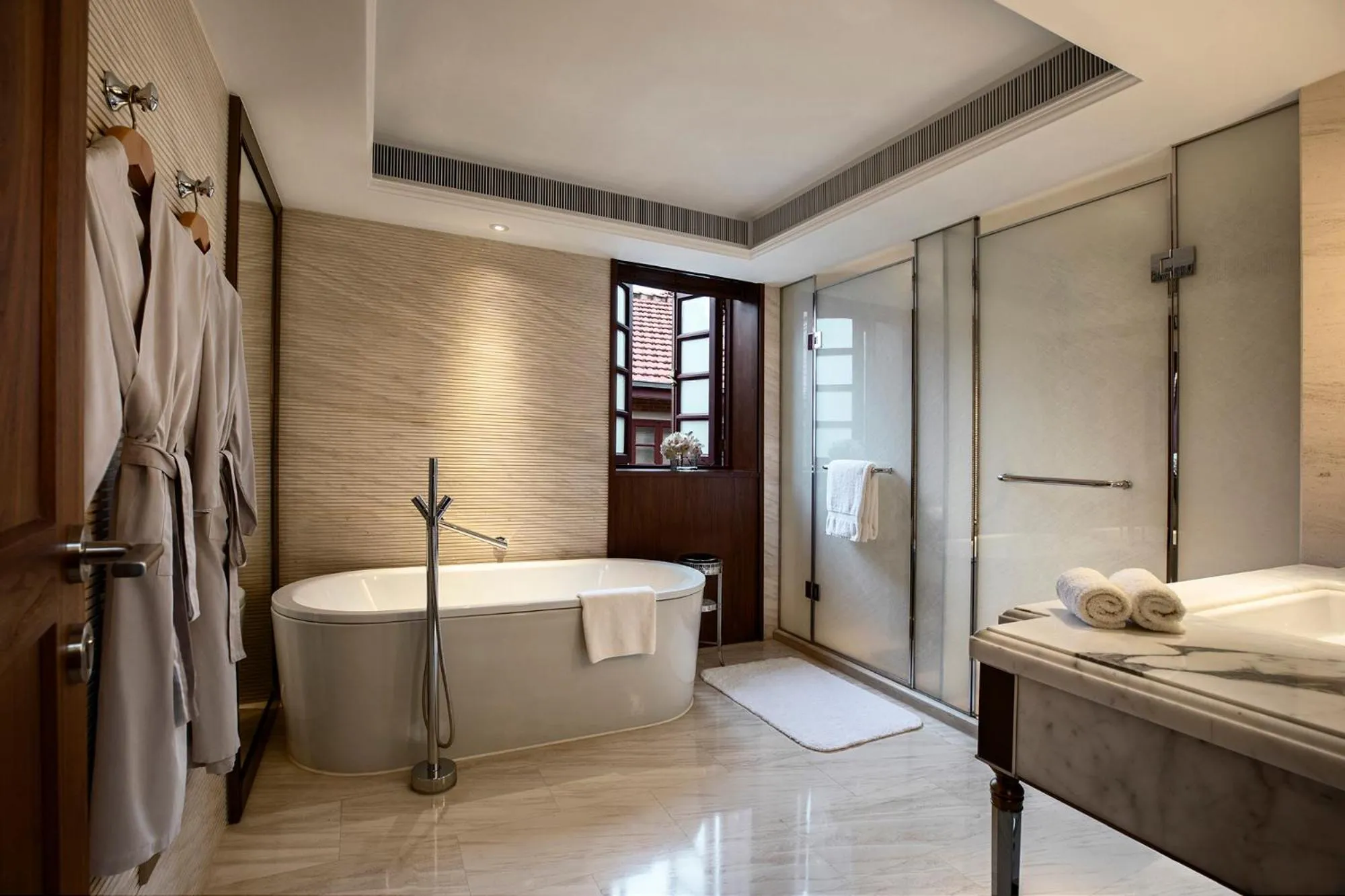Bathroom in Capella Shanghai, Jian Ye Li