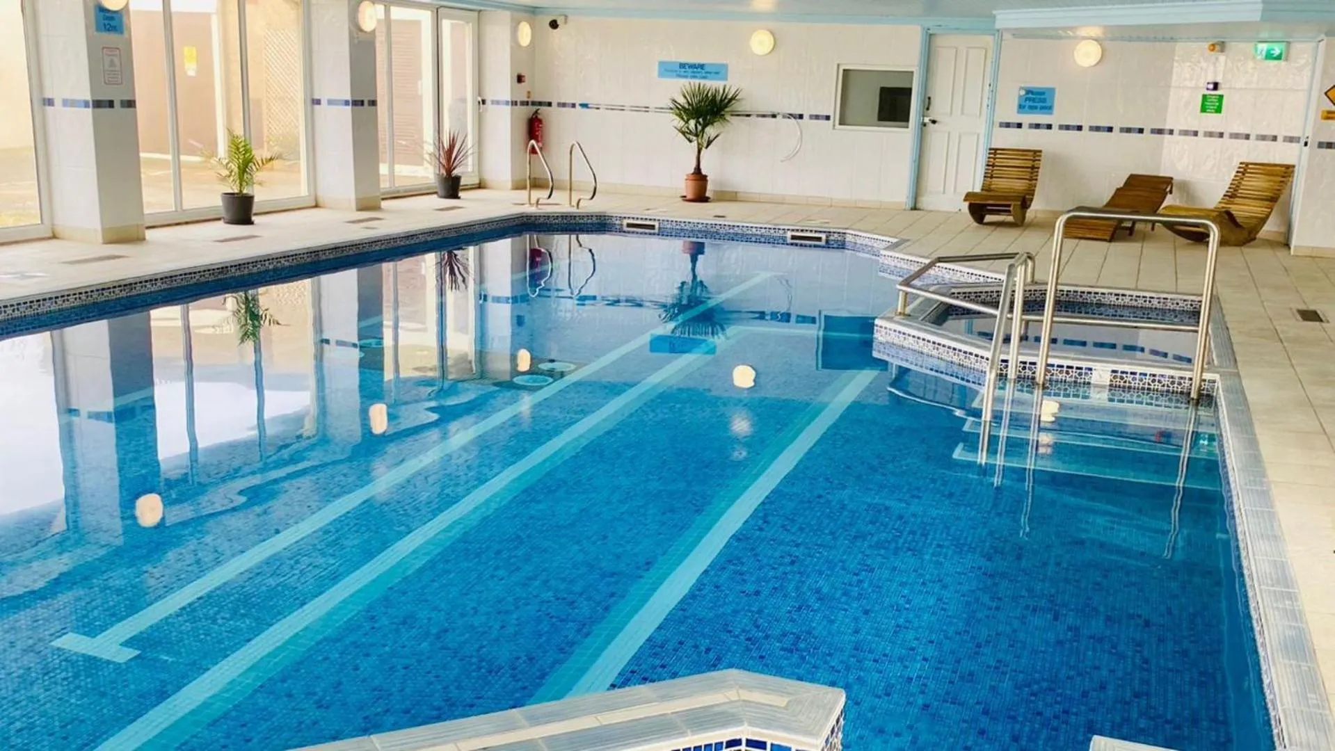 Swimming pool in The Beaches Hotel and Spa