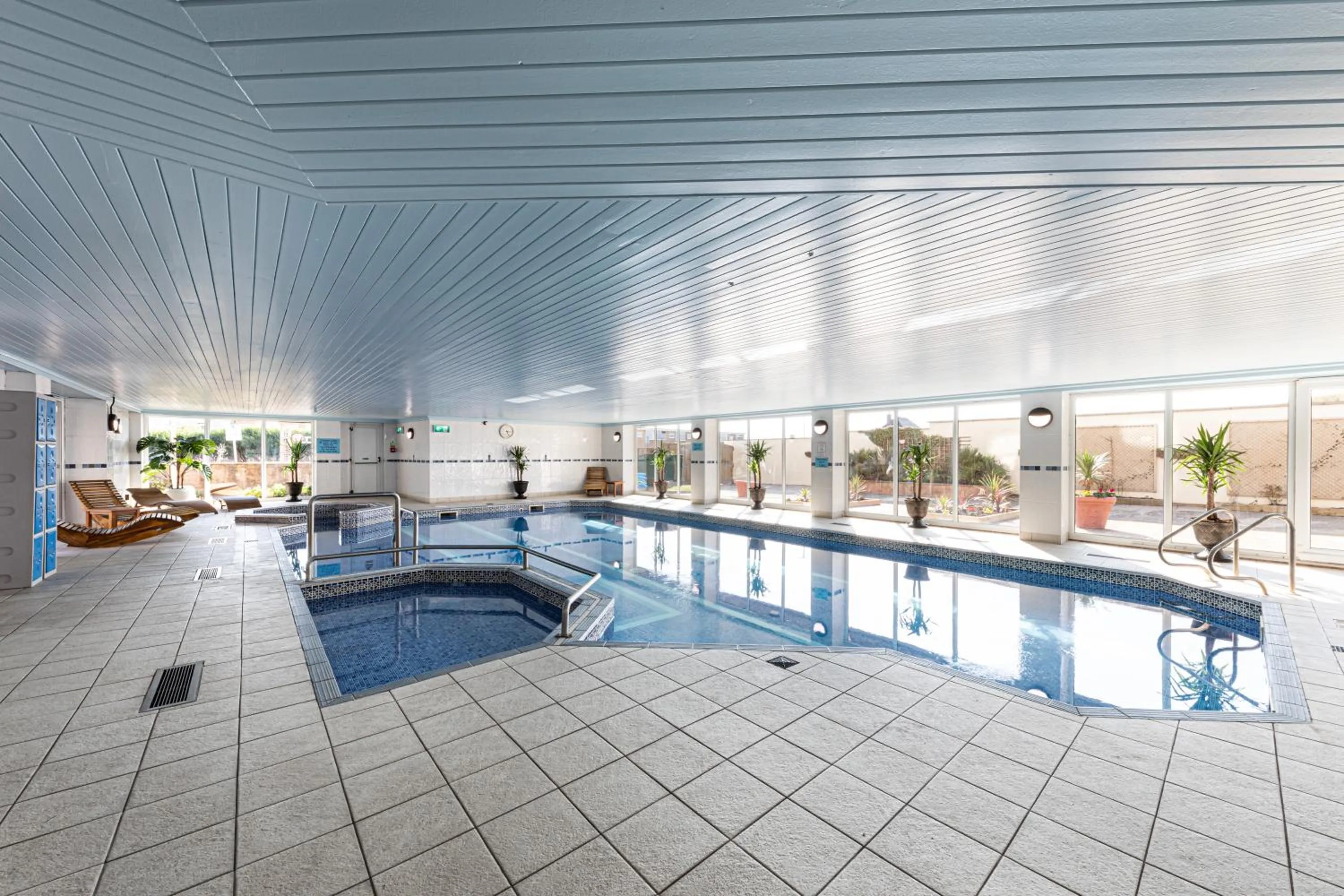 Swimming pool in The Beaches Hotel and Spa