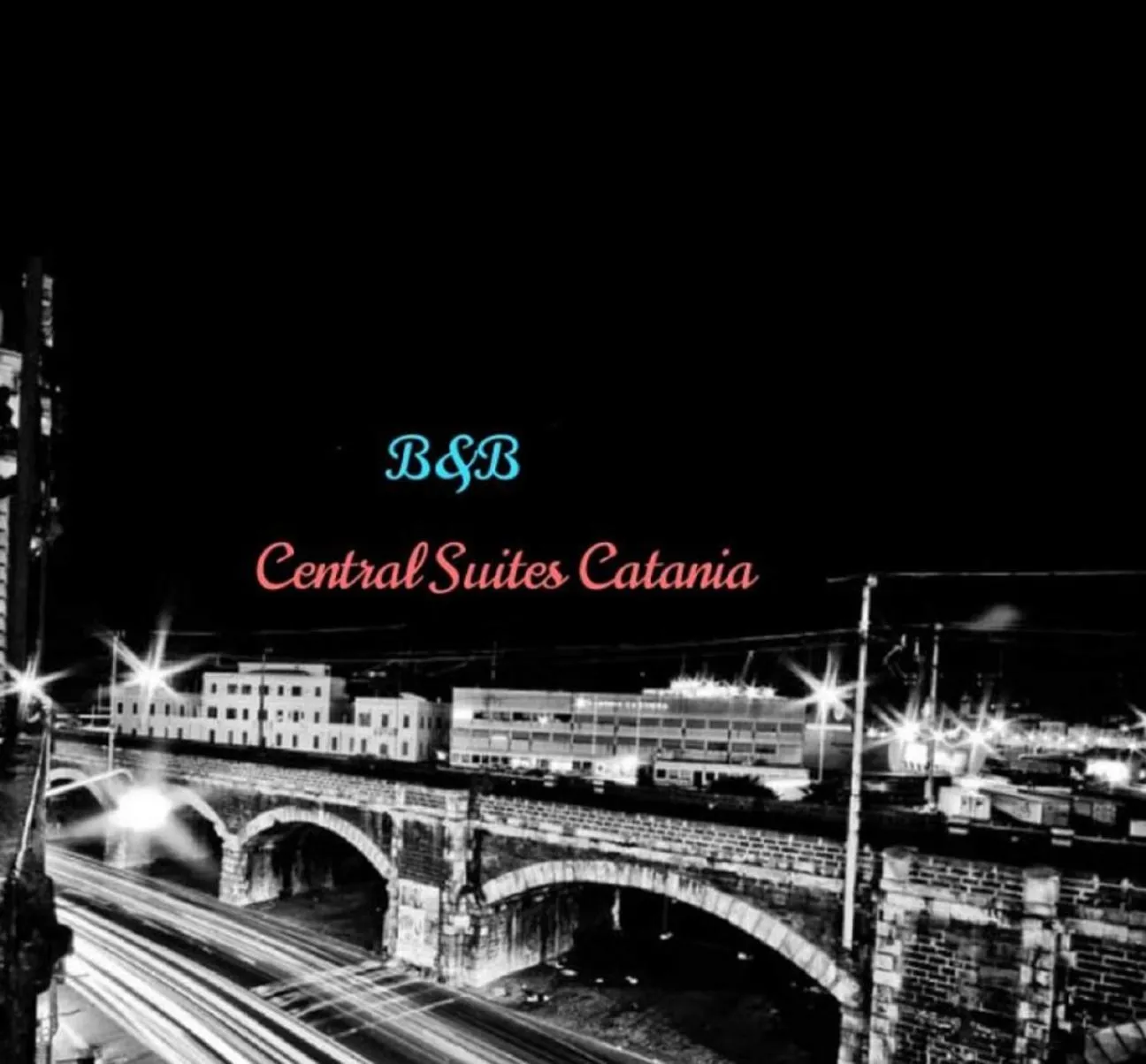 Text overlay in Central Suites Catania