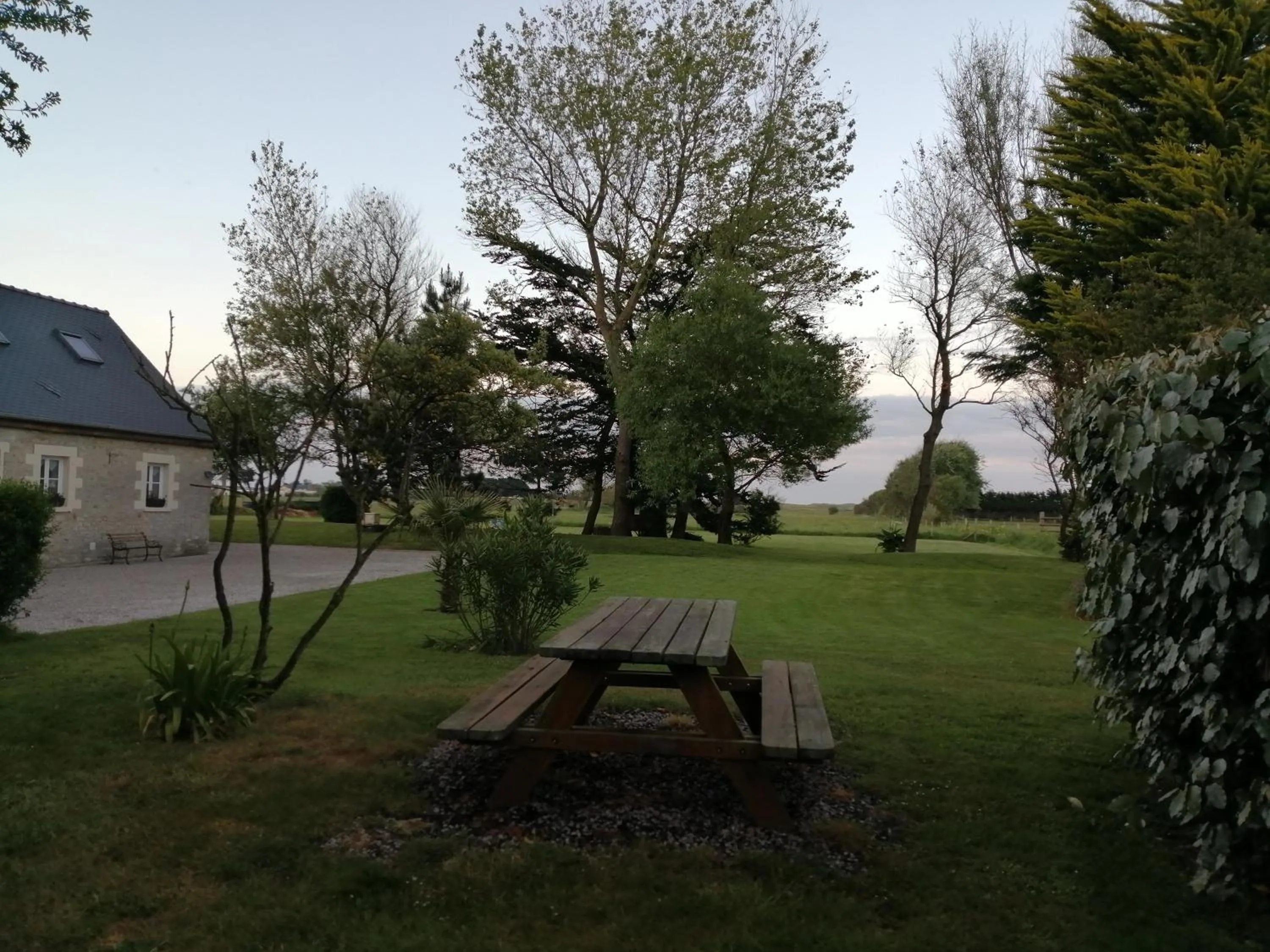 Garden in Ivy House Utah Beach