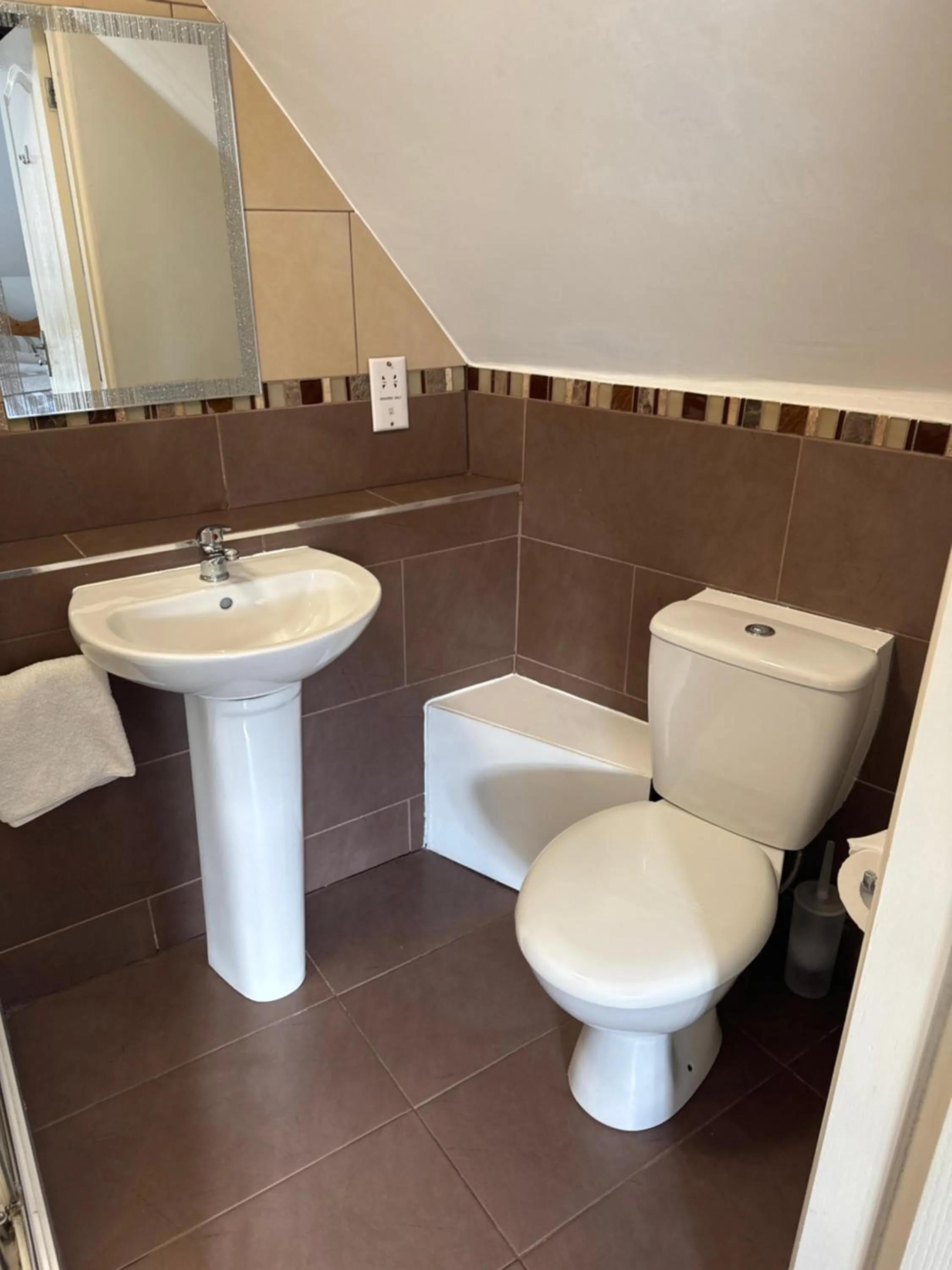 Toilet in Severn Valley Guest House