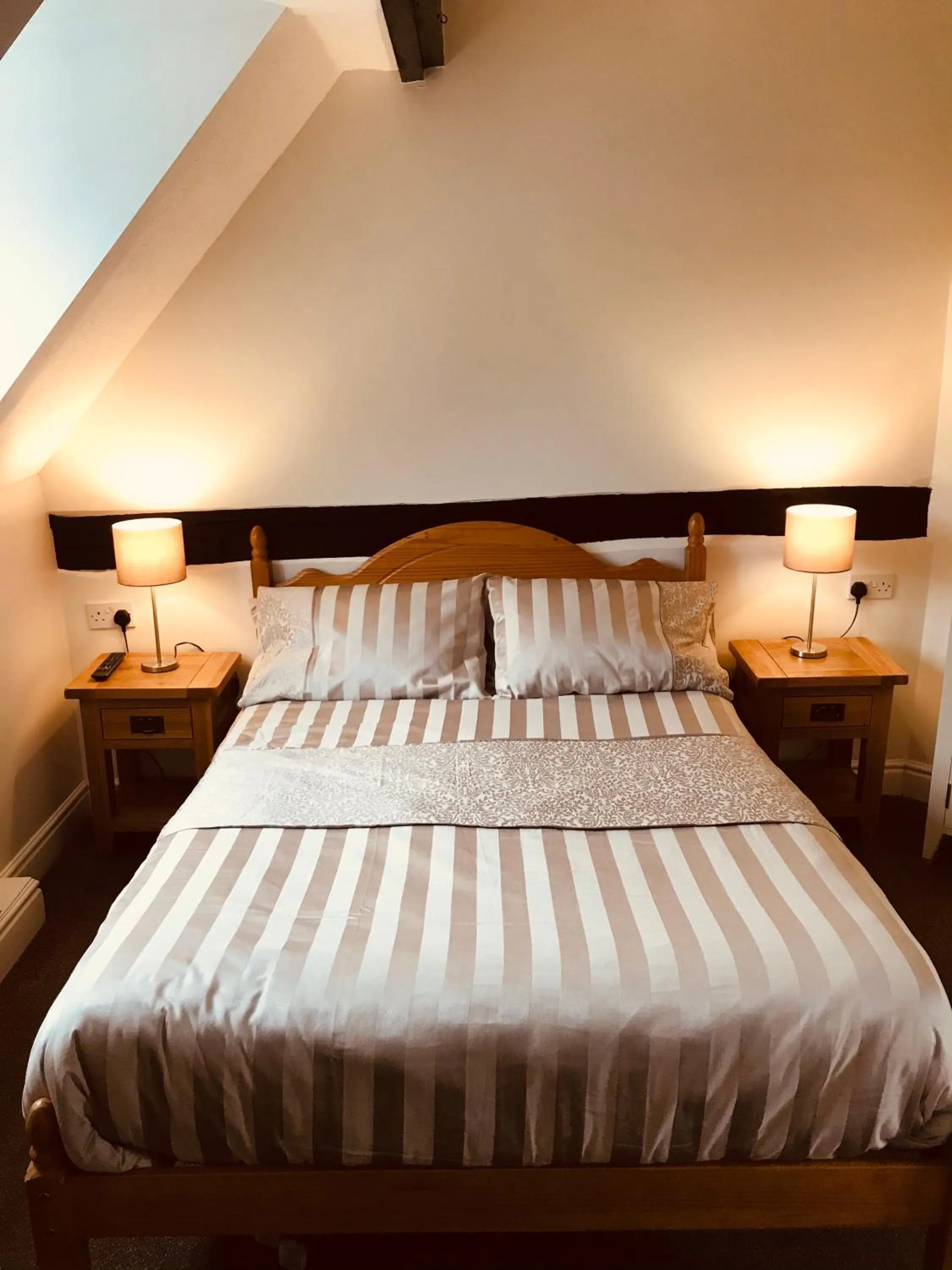 Bed in Severn Valley Guest House