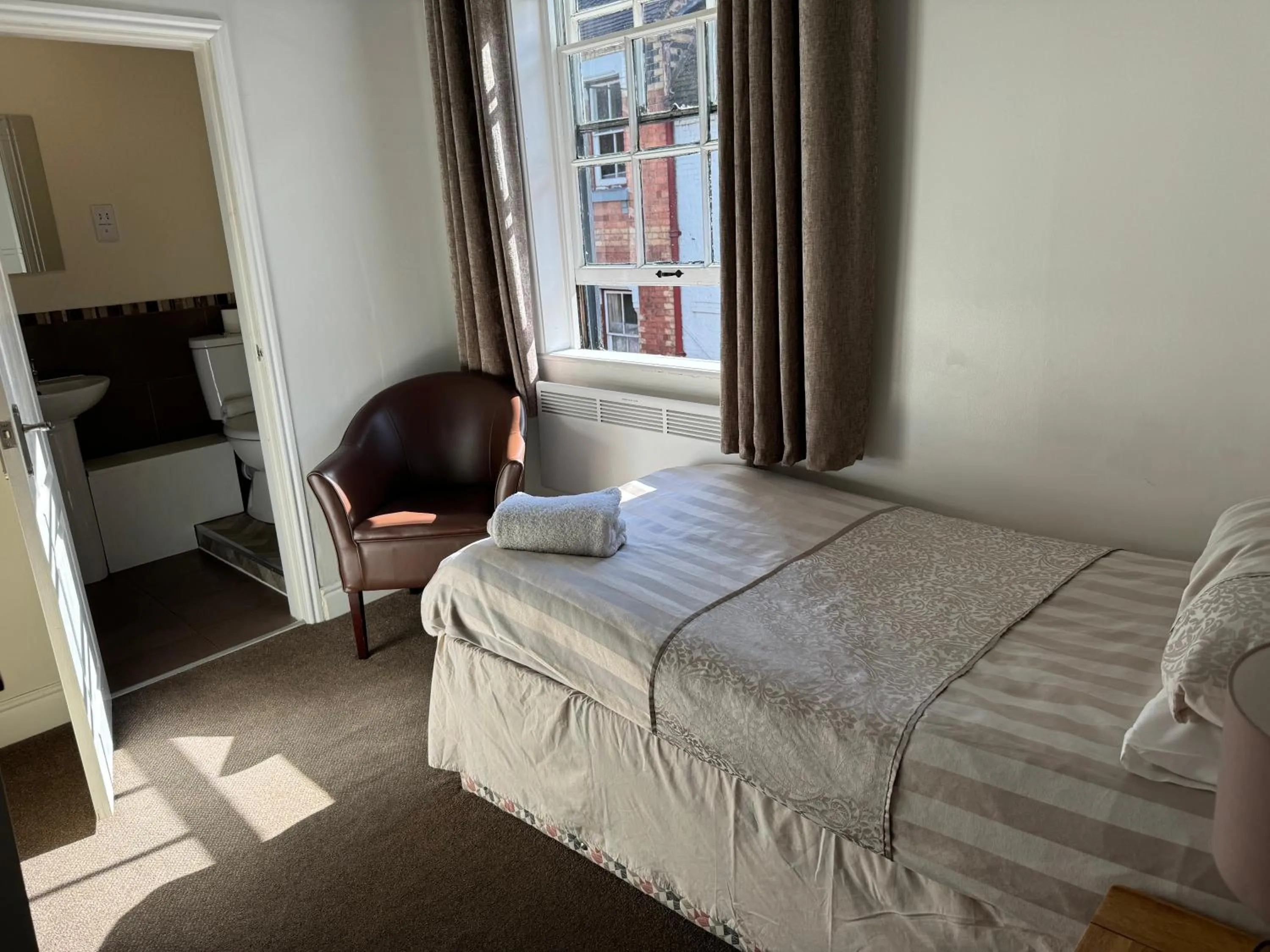 Bed in Severn Valley Guest House