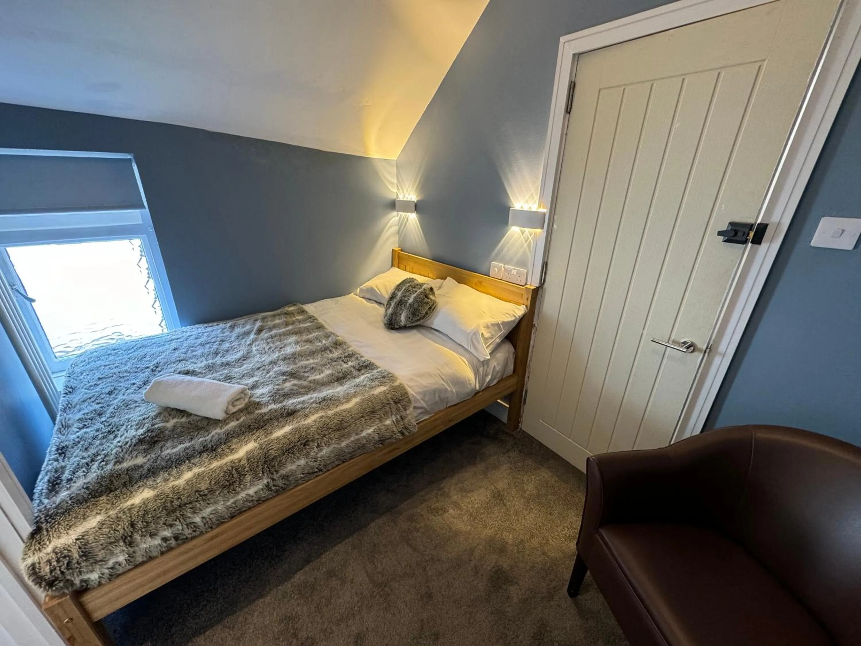 Bed in Severn Valley Guest House