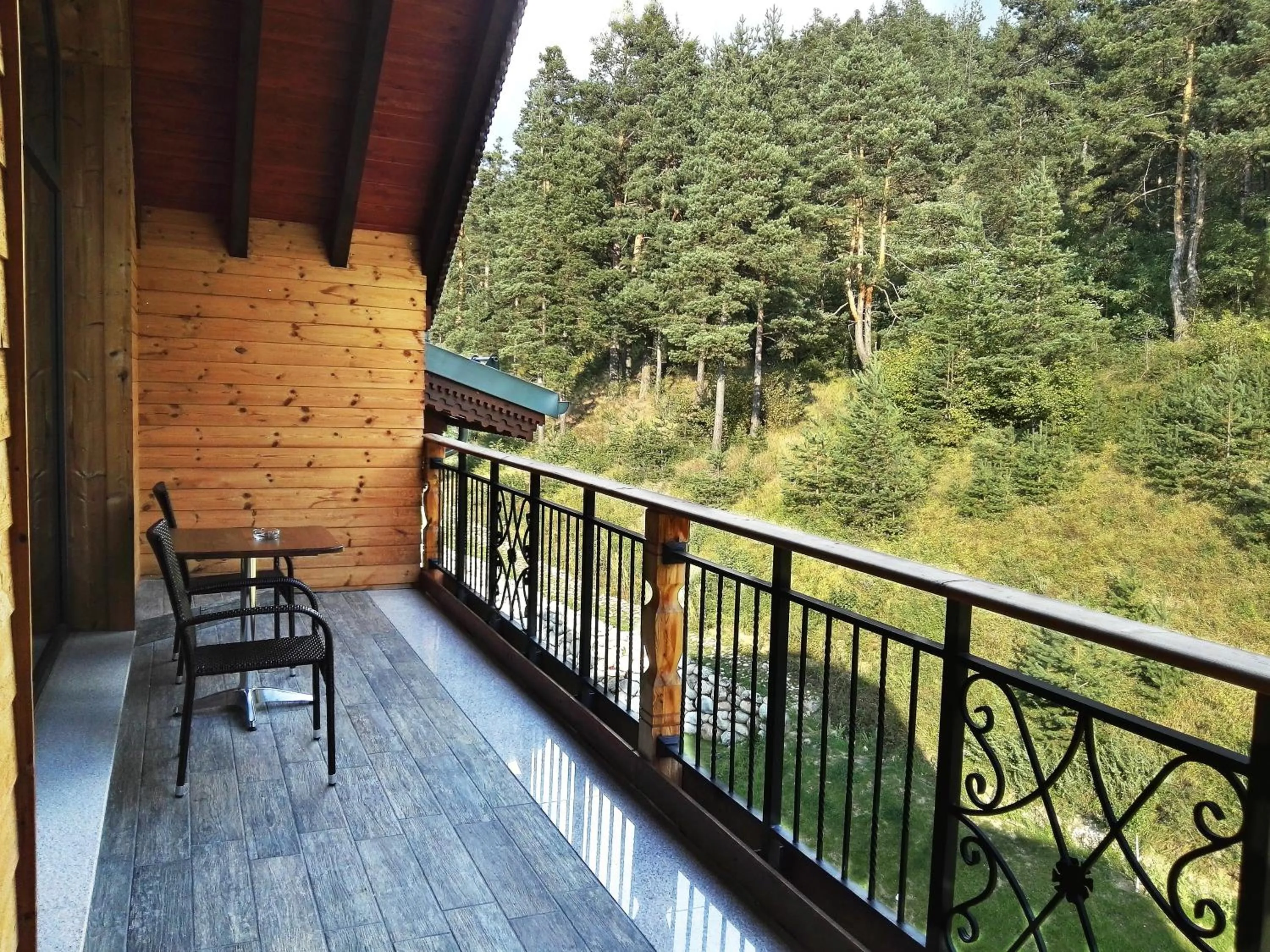 Garden view in Hot Springs Medical and SPA