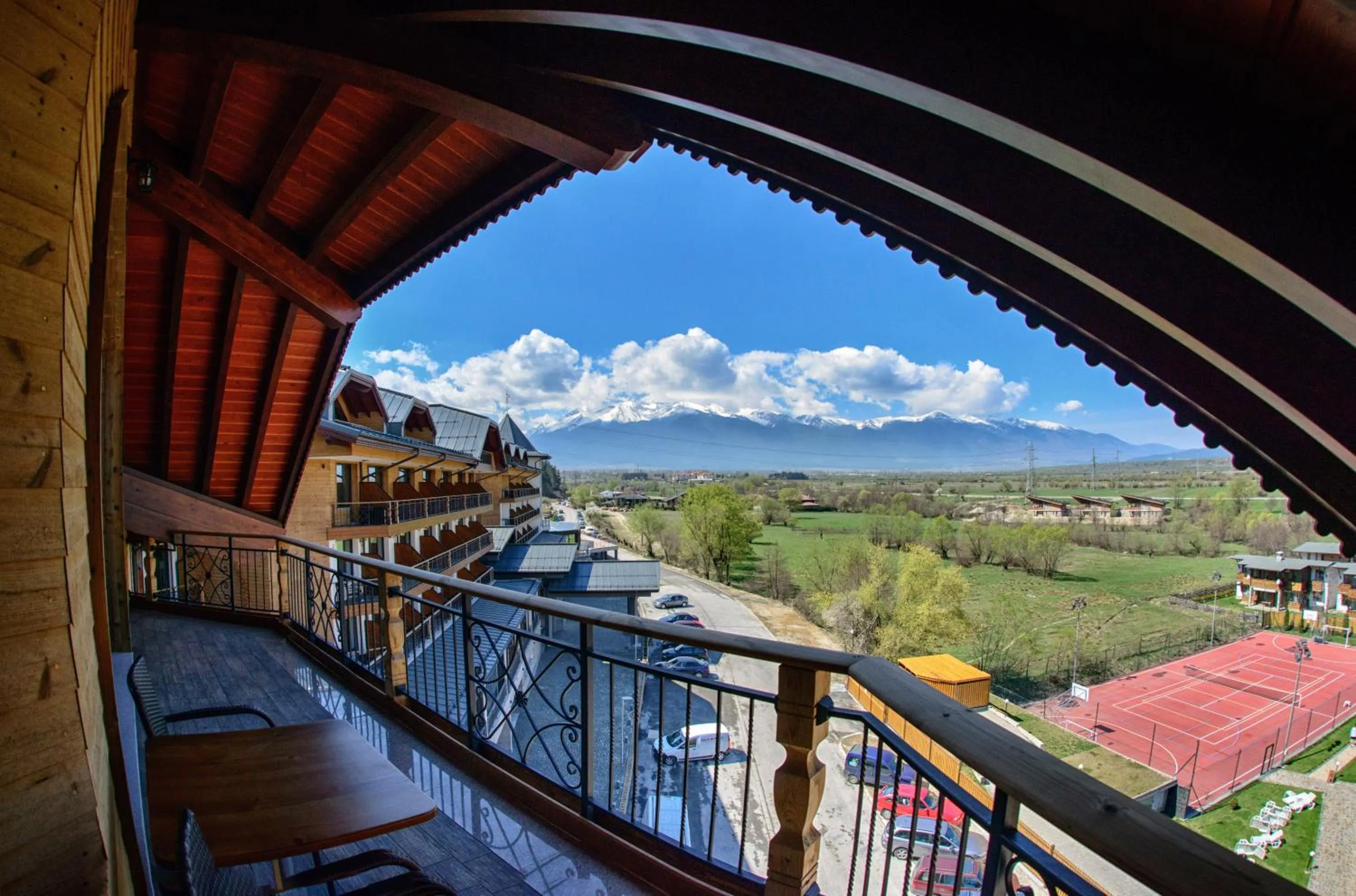 Mountain view in Hot Springs Medical and SPA