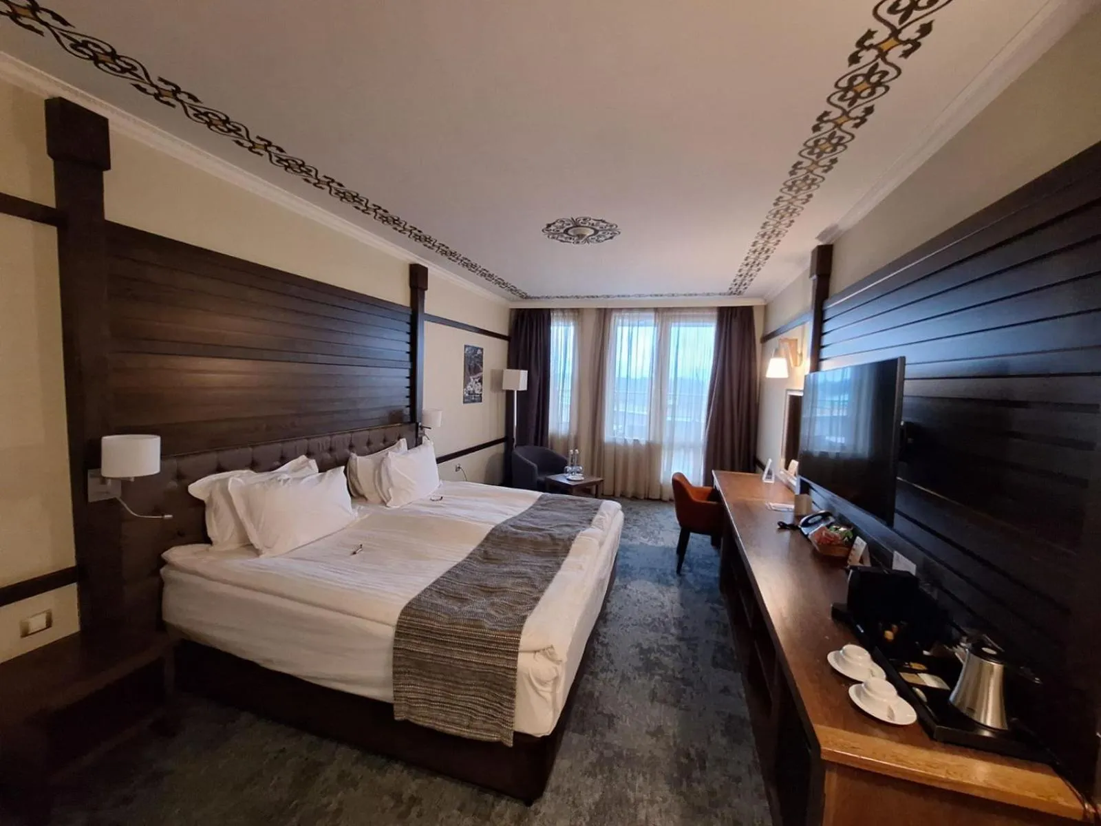 Photo of the whole room, Bed in Hot Springs Medical and SPA