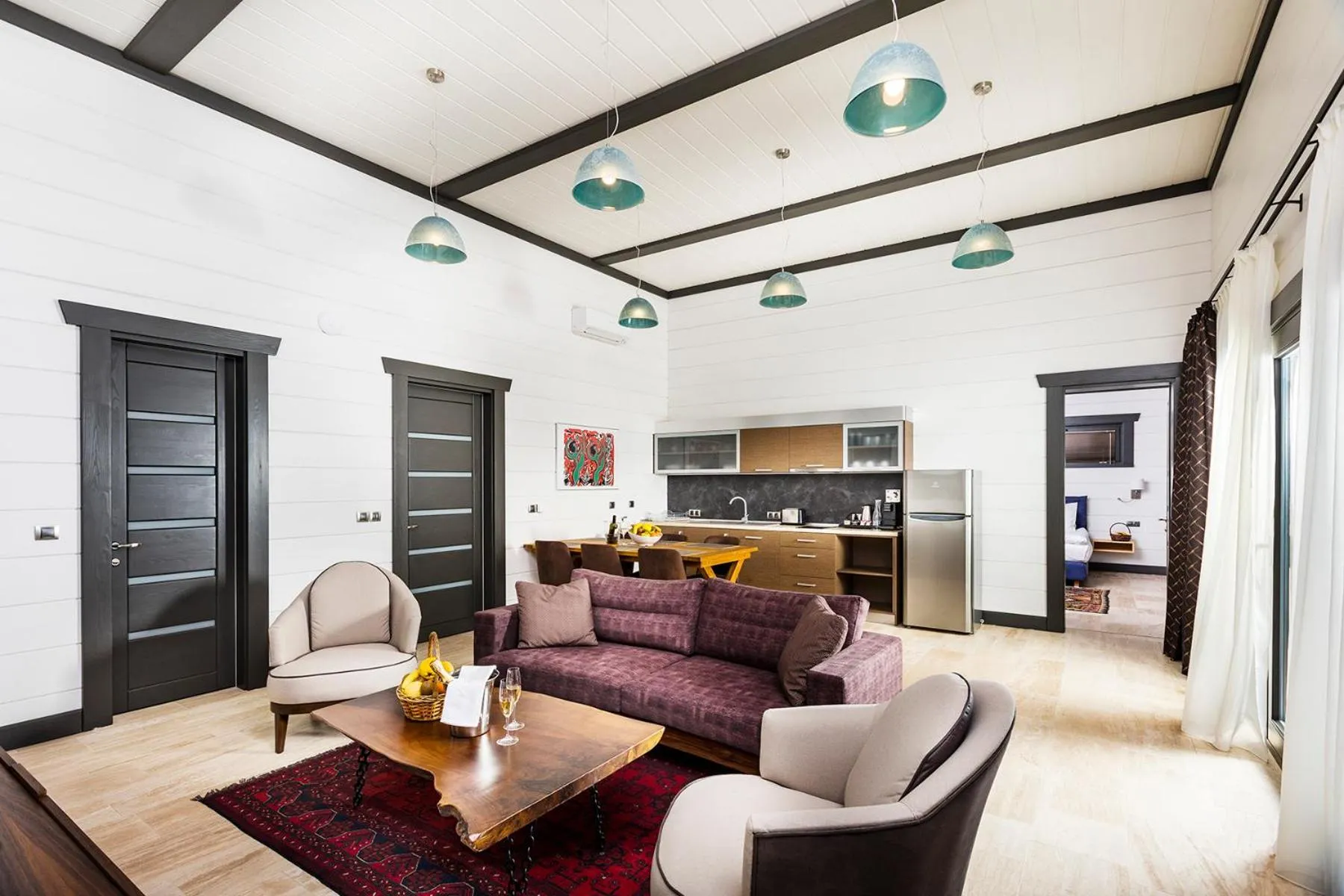 Living room in Hot Springs Medical and SPA