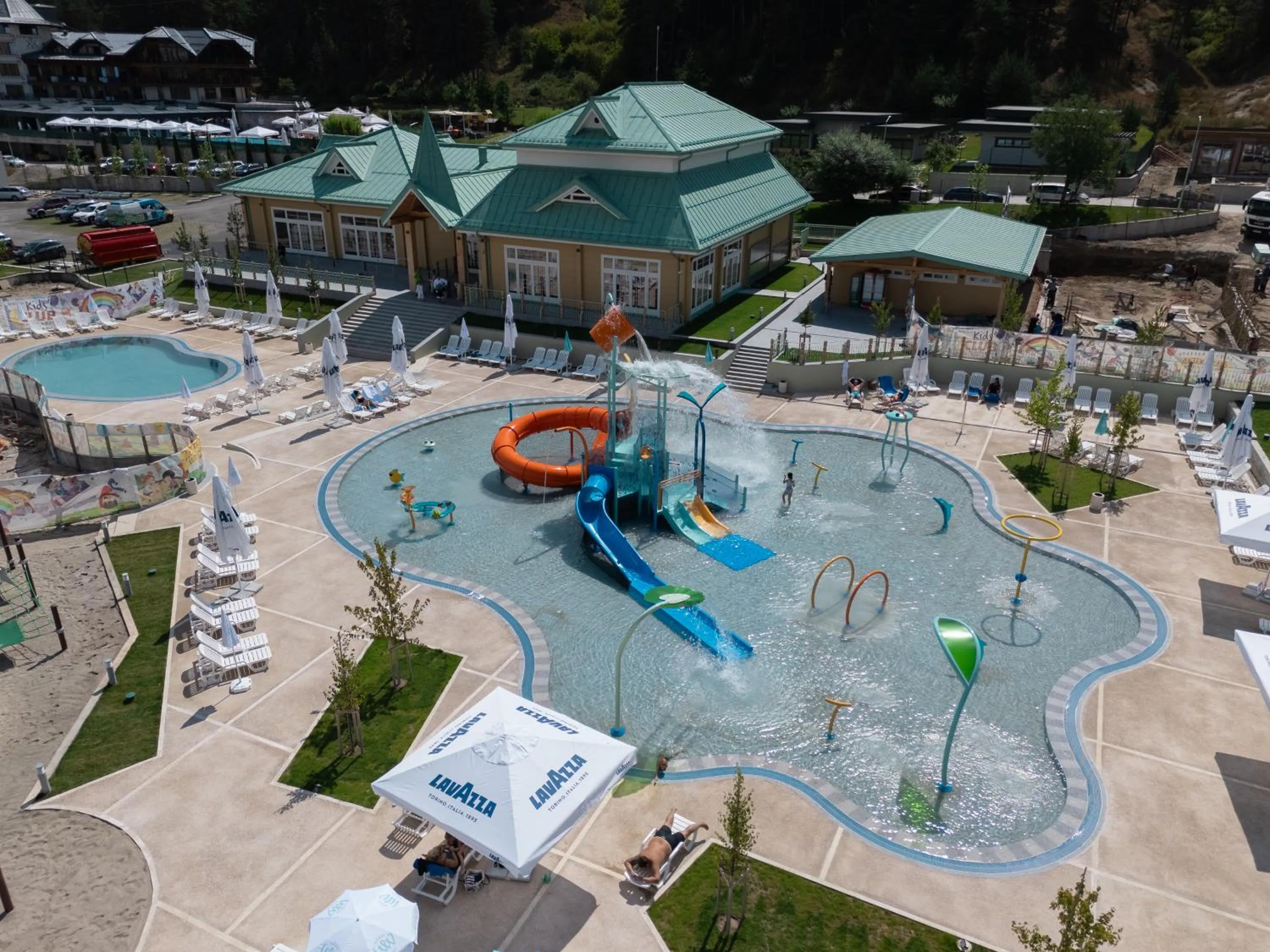 Aqua park in Hot Springs Medical and SPA