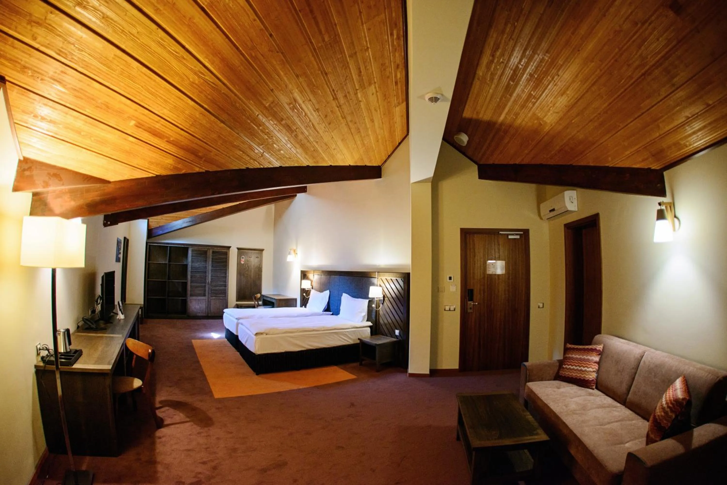 Photo of the whole room, Bed in Hot Springs Medical and SPA