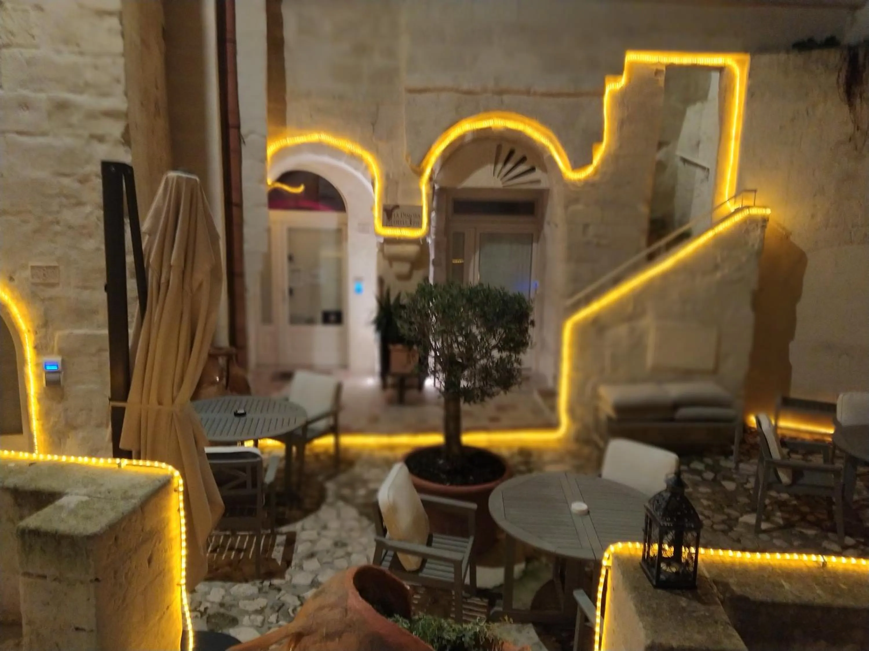 Patio in LA DIMORA DELLE 3 ZIE