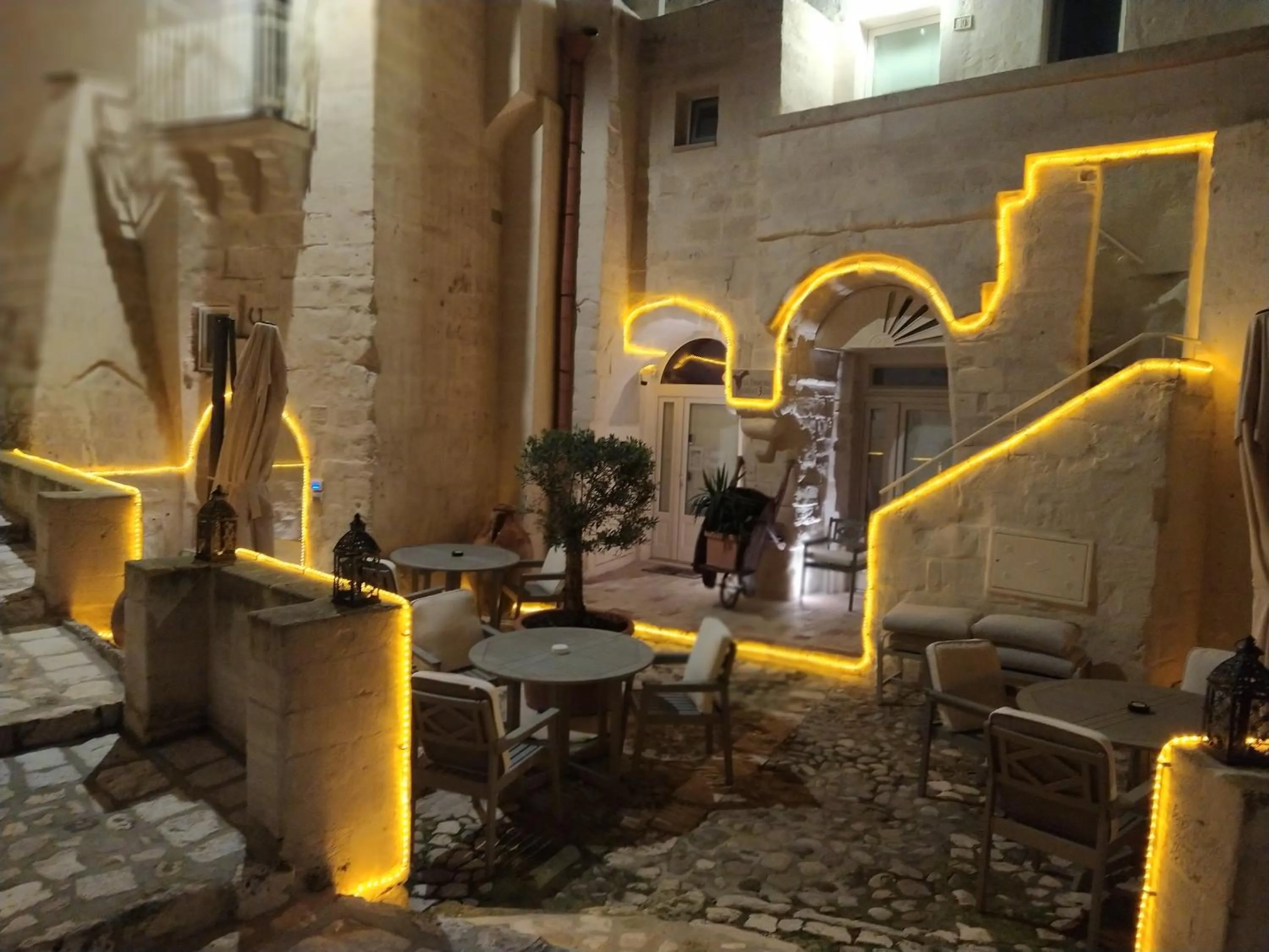 Patio in LA DIMORA DELLE 3 ZIE