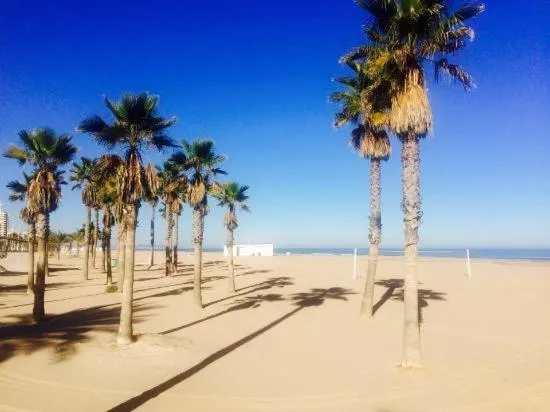 Beach in Hugo Beach Hotel & Apartments
