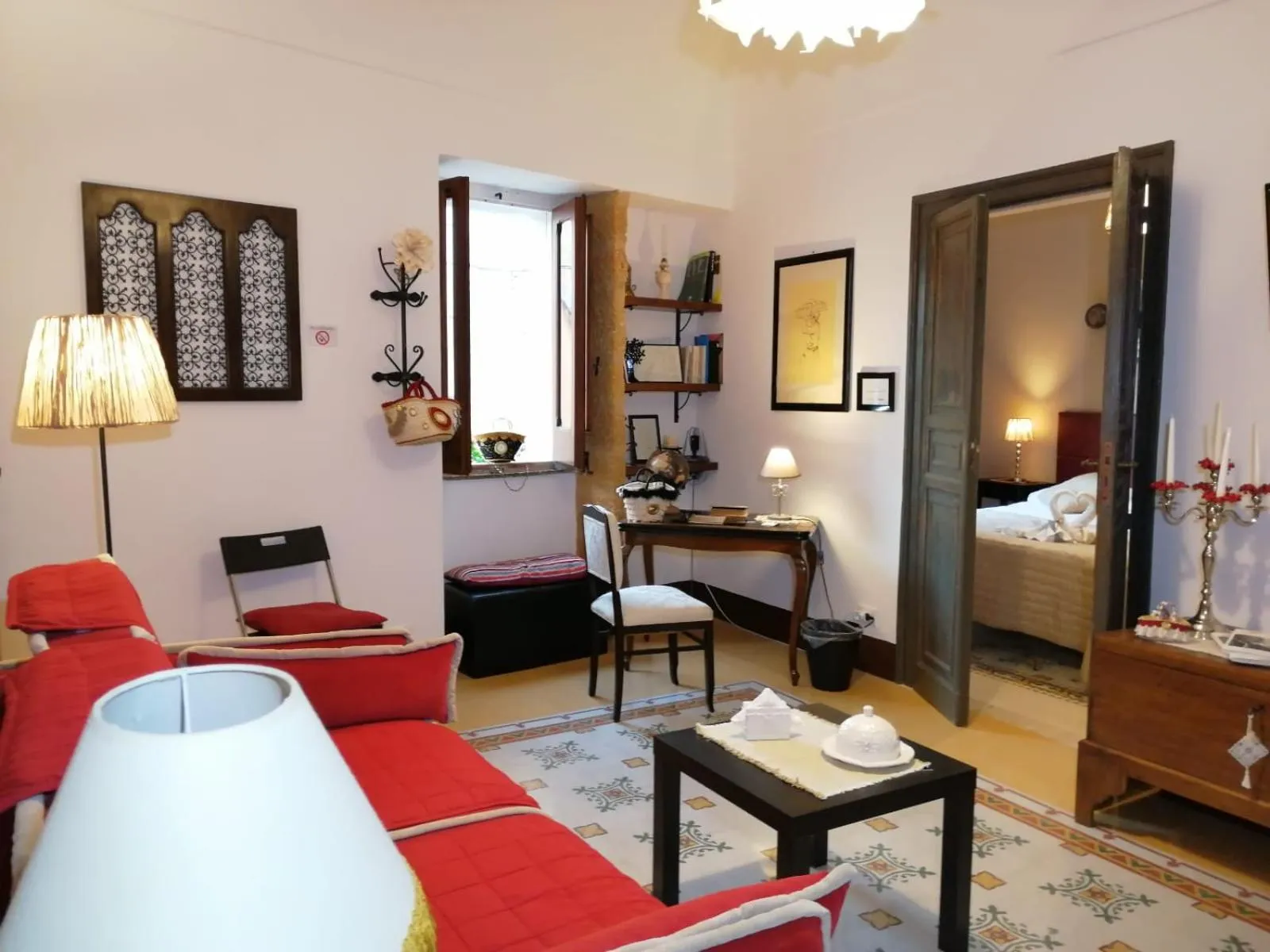 Living room, Bed in AL-ZABUT