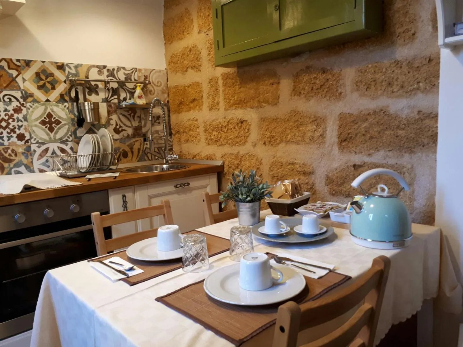 Communal kitchen in AL-ZABUT