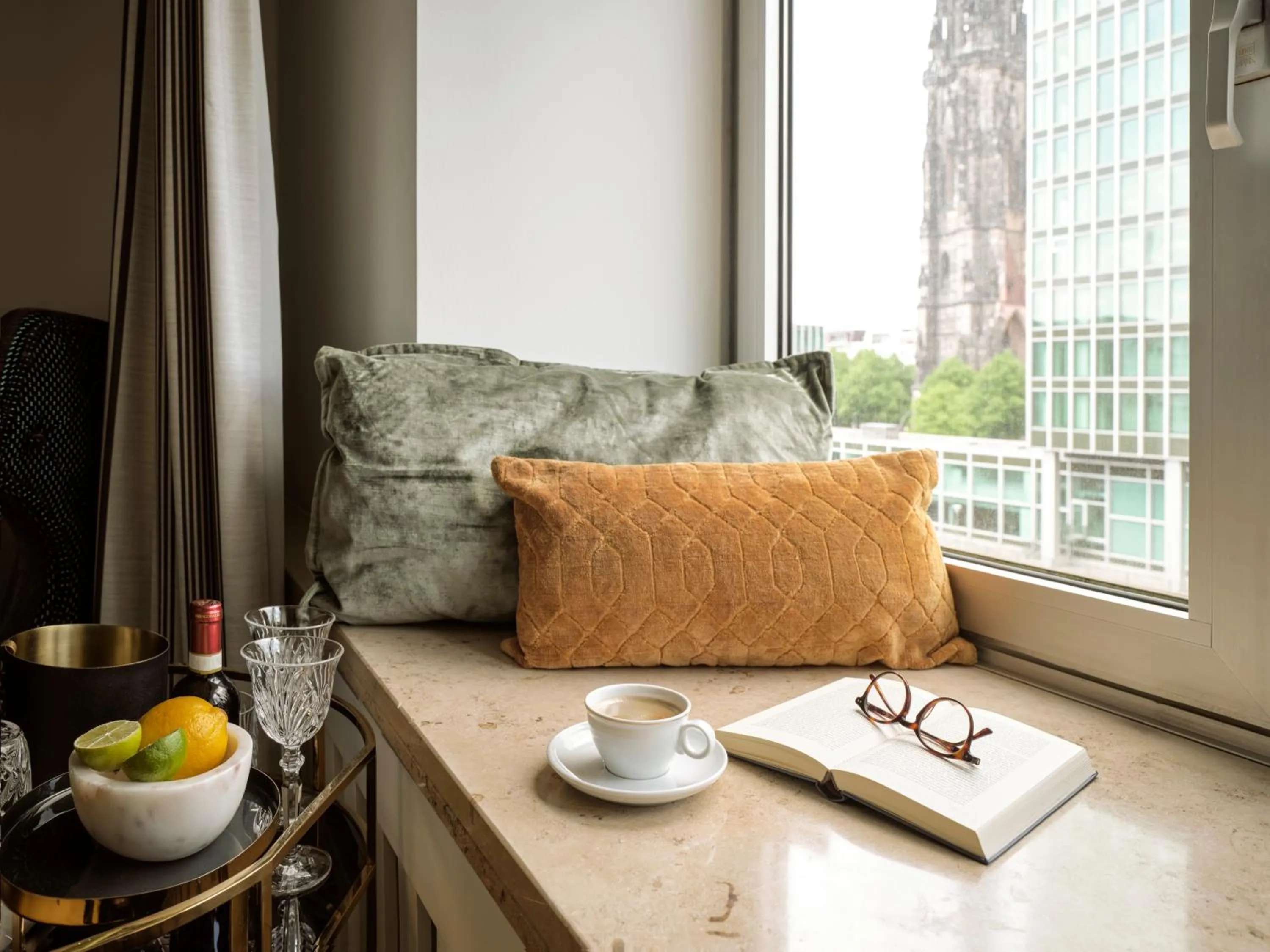 Seating area in The Nikolai Hamburg - Leonardo Limited Edition