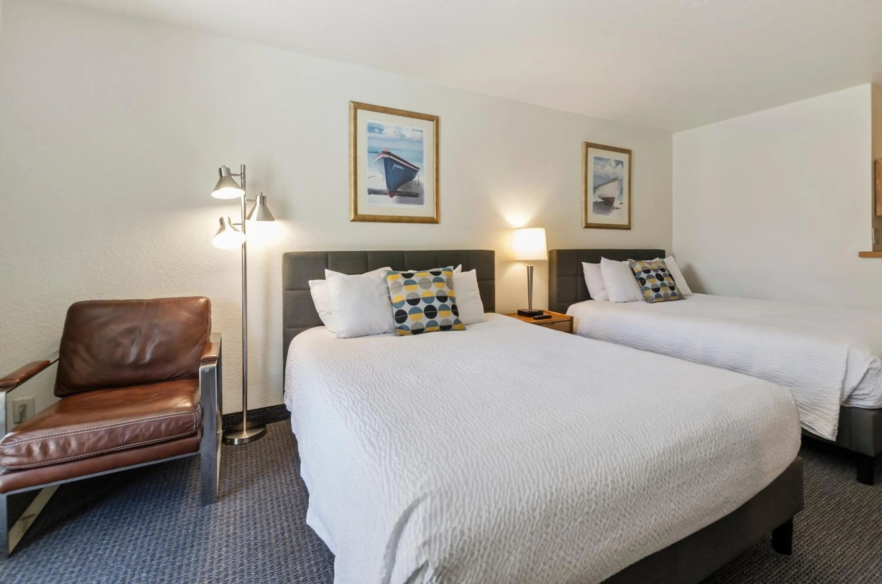 Bed in Firelite Lodge