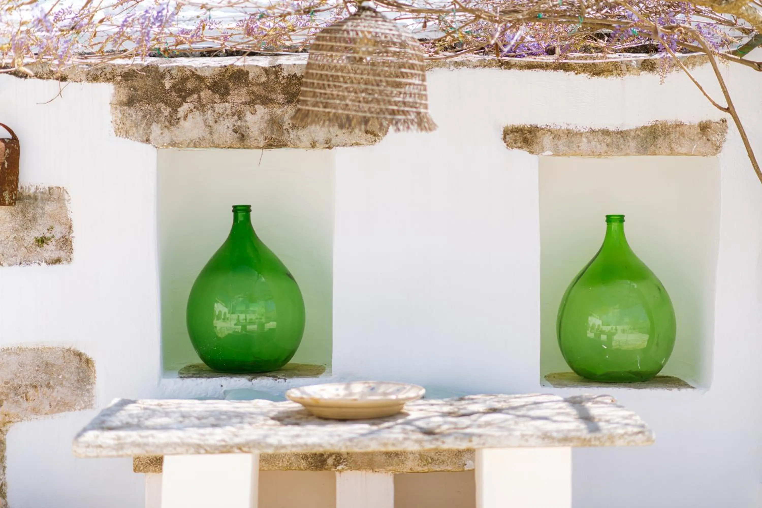 Decorative detail in Masseria San Michele