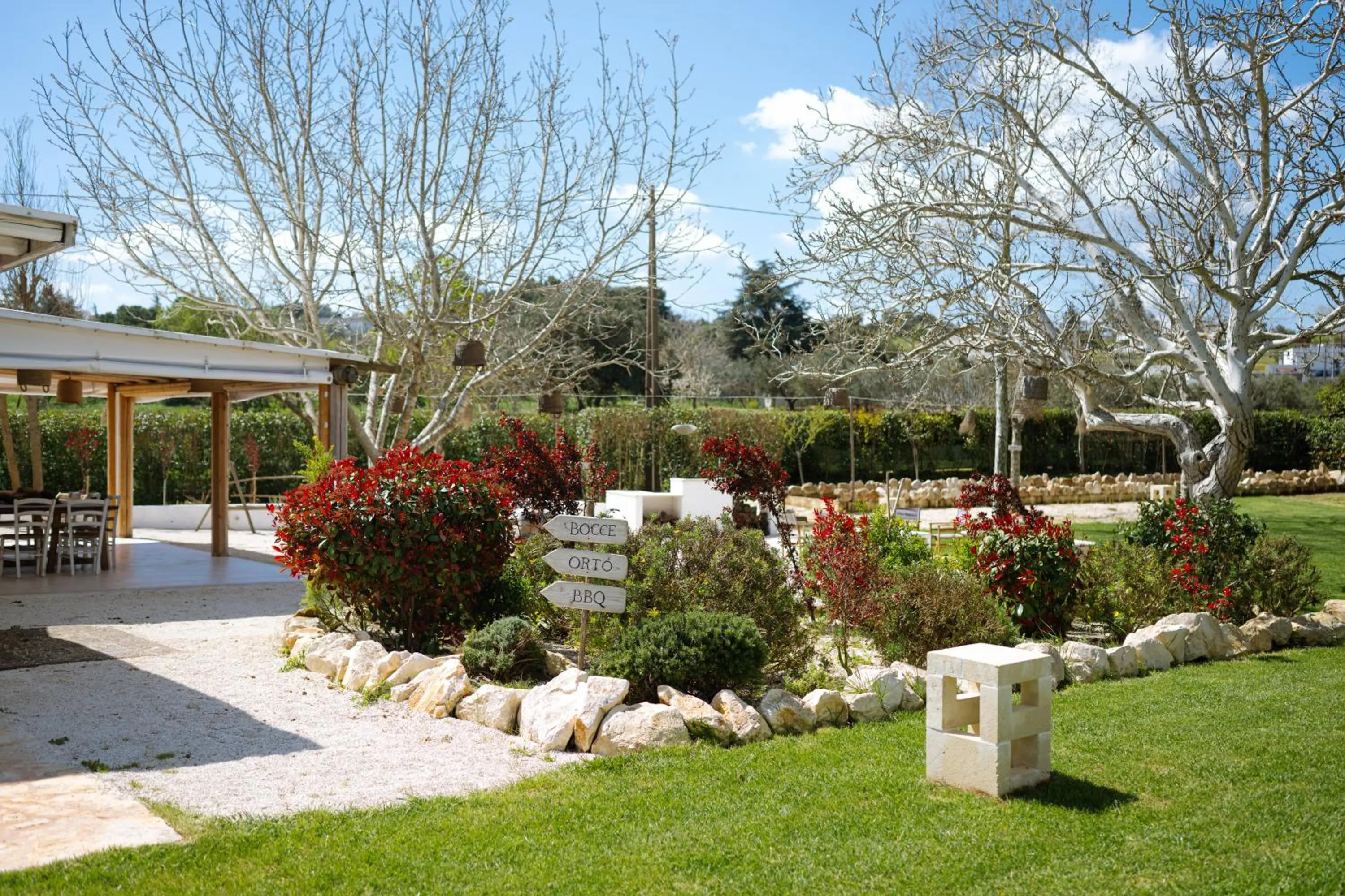 Garden in Masseria San Michele