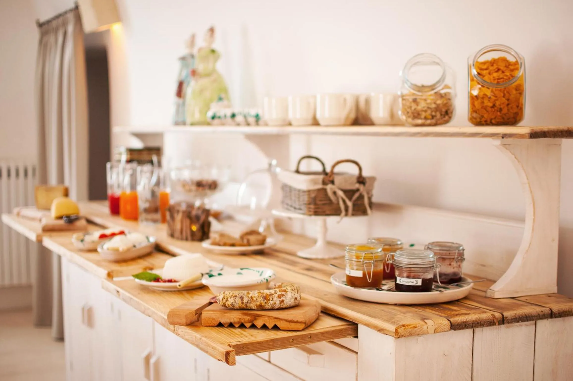 Food and drinks in Masseria San Michele