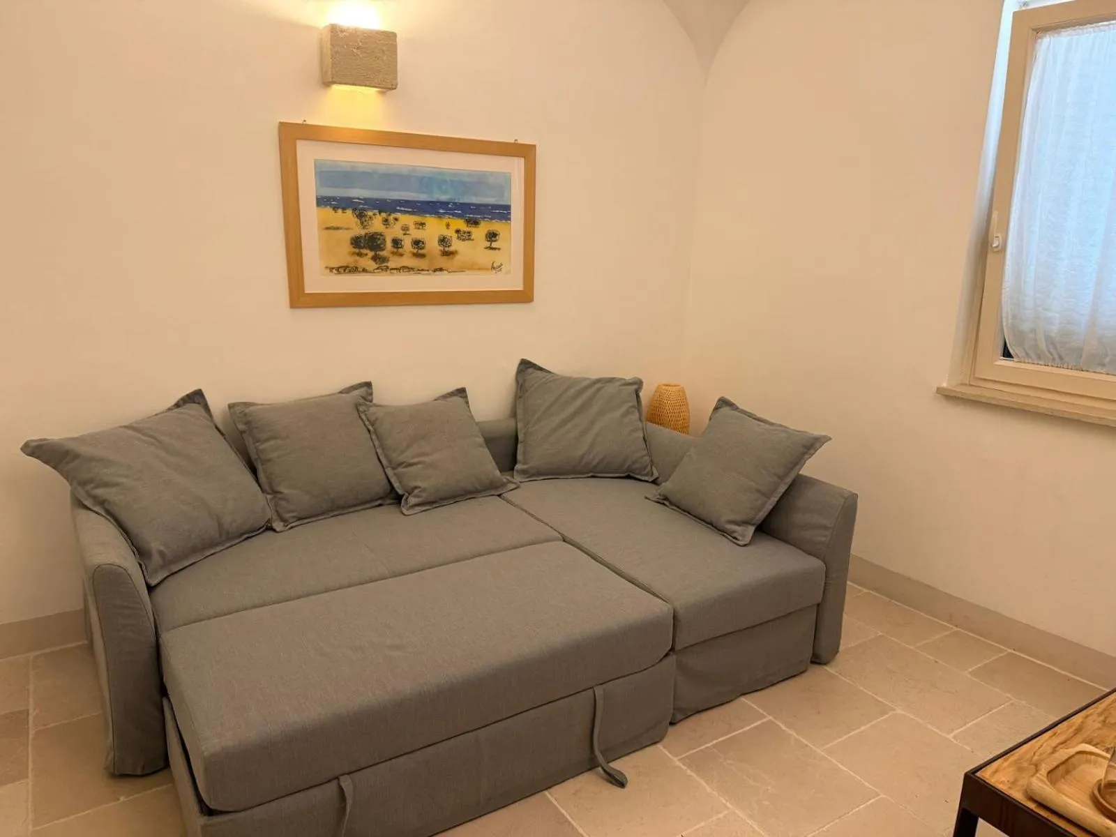 Seating area in Masseria San Michele