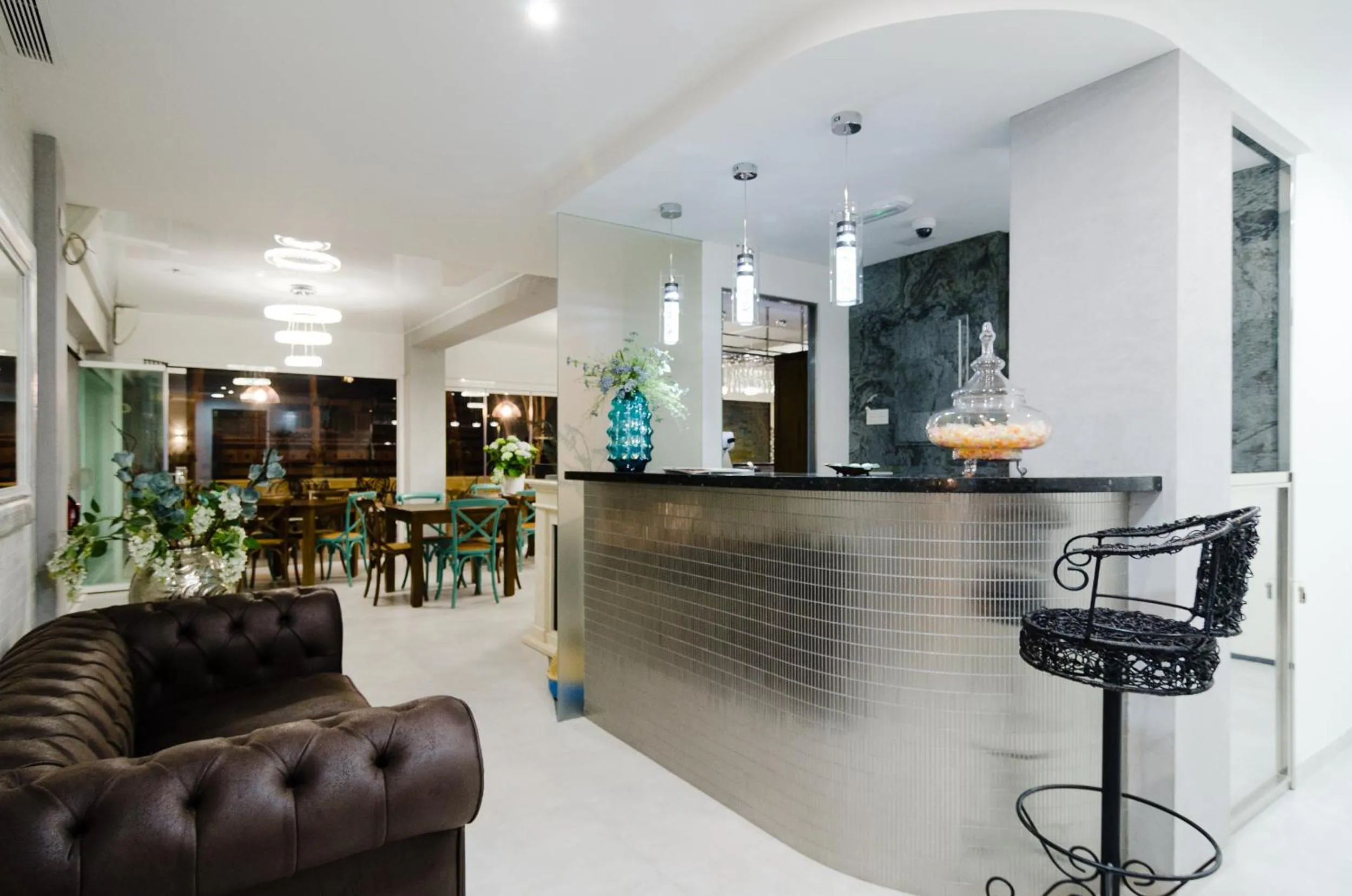 Lobby or reception in Apartamentos Sofia