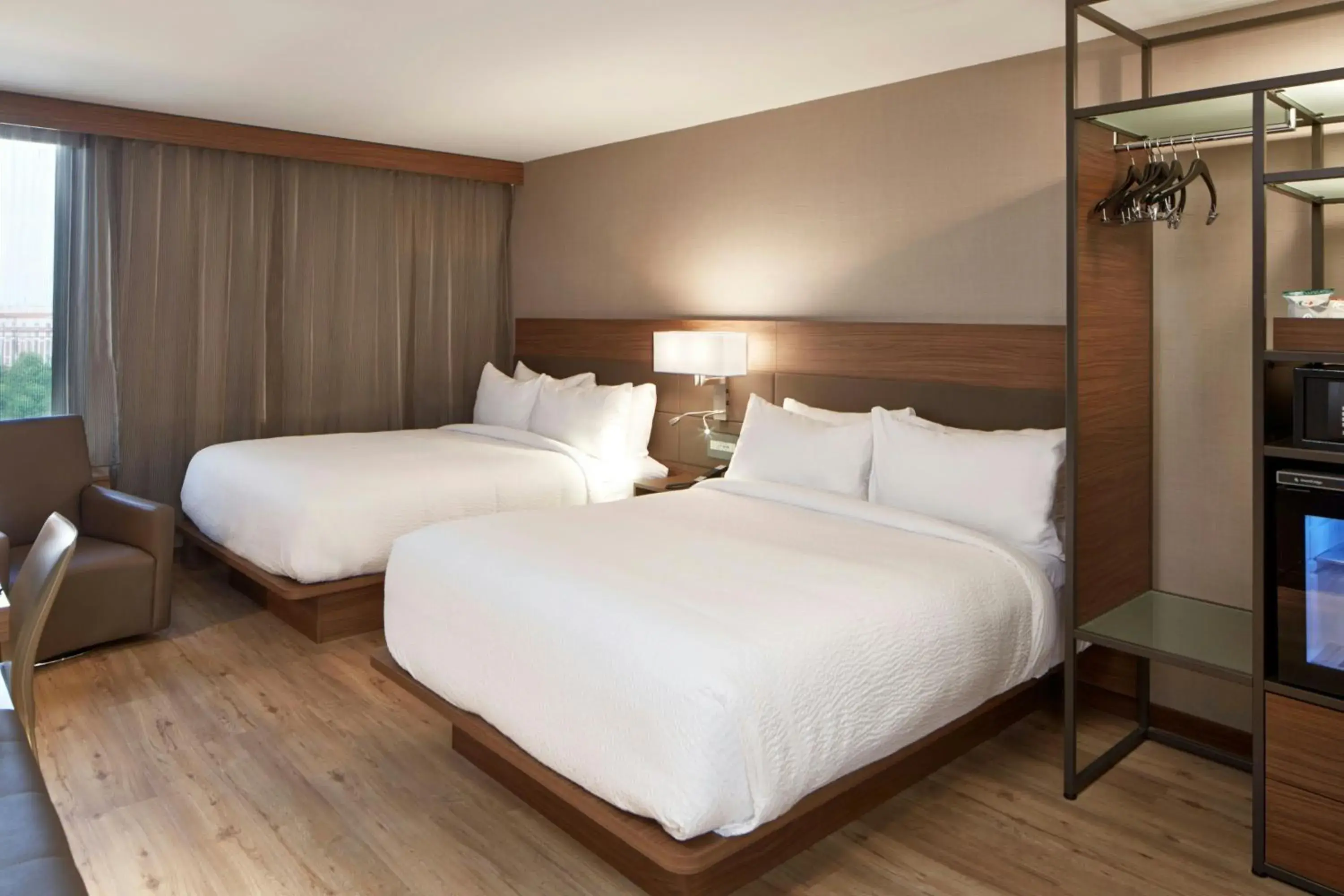 Queen Room with Two Queen Beds - Hearing Accessible in AC Hotel Atlanta Downtown Queen Room with Two Queen Beds - Hearing Accessible in AC Hotel Atlanta Downtown