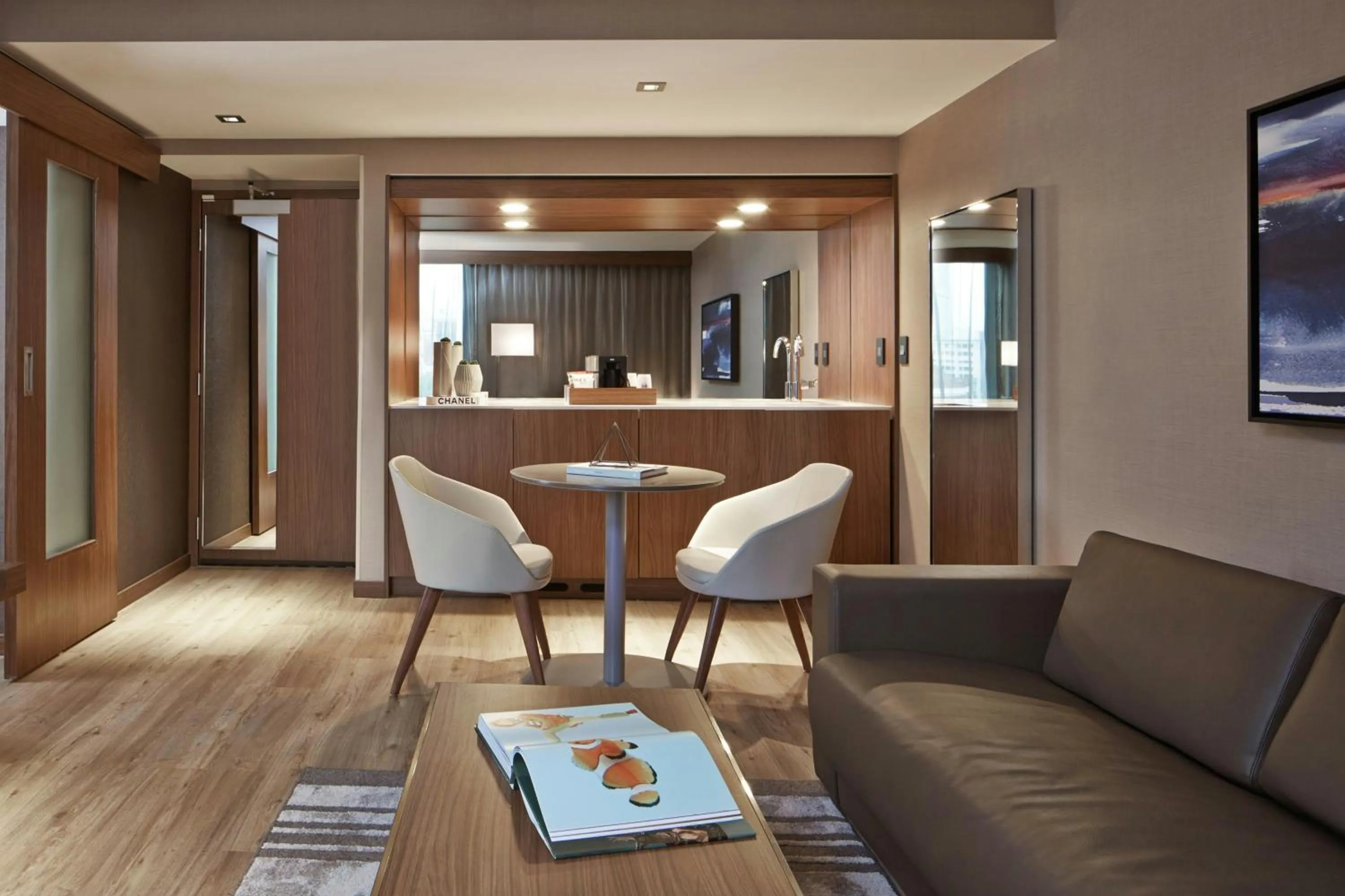 Living room in AC Hotel Atlanta Downtown