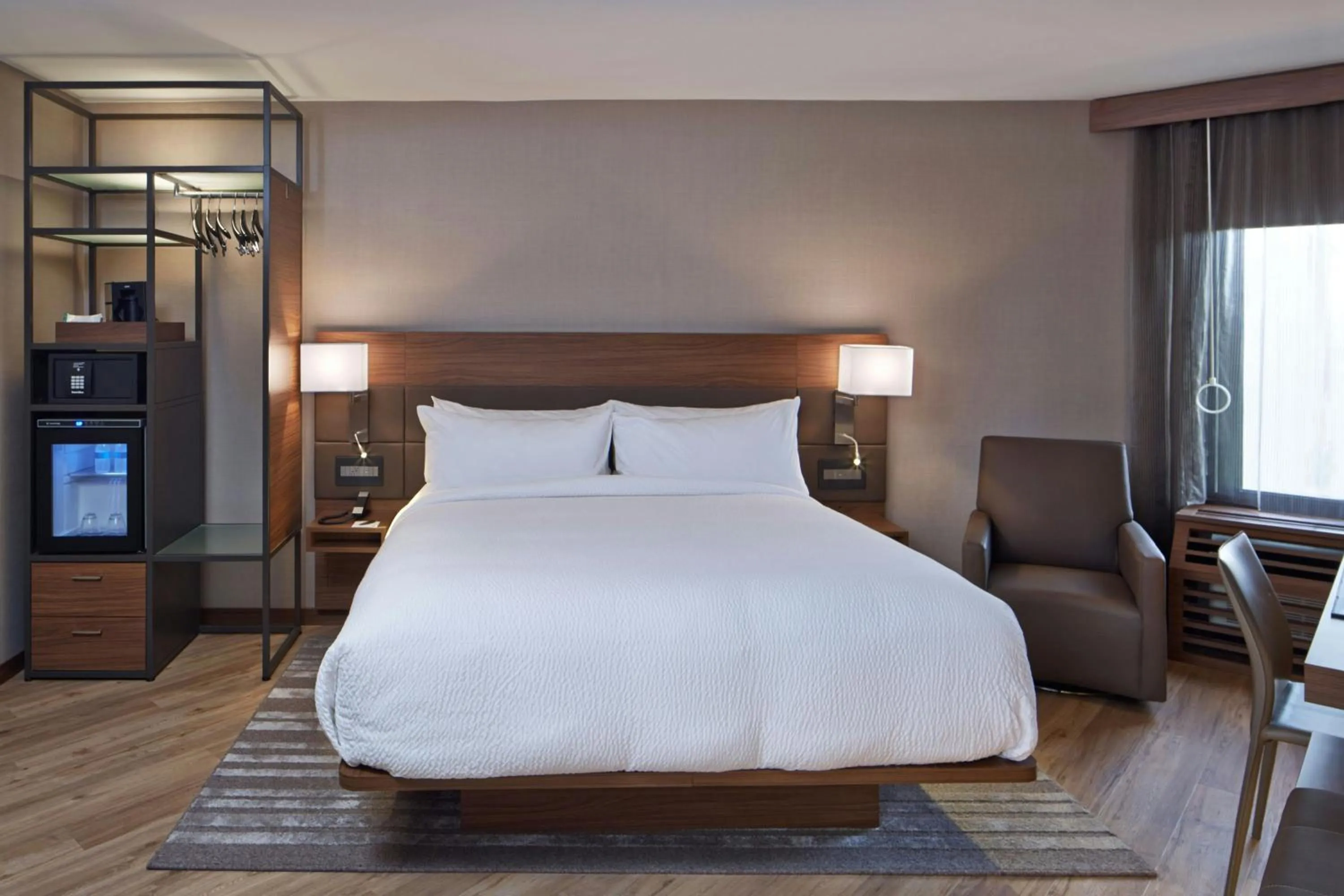 Photo of the whole room, Bed in AC Hotel Atlanta Downtown