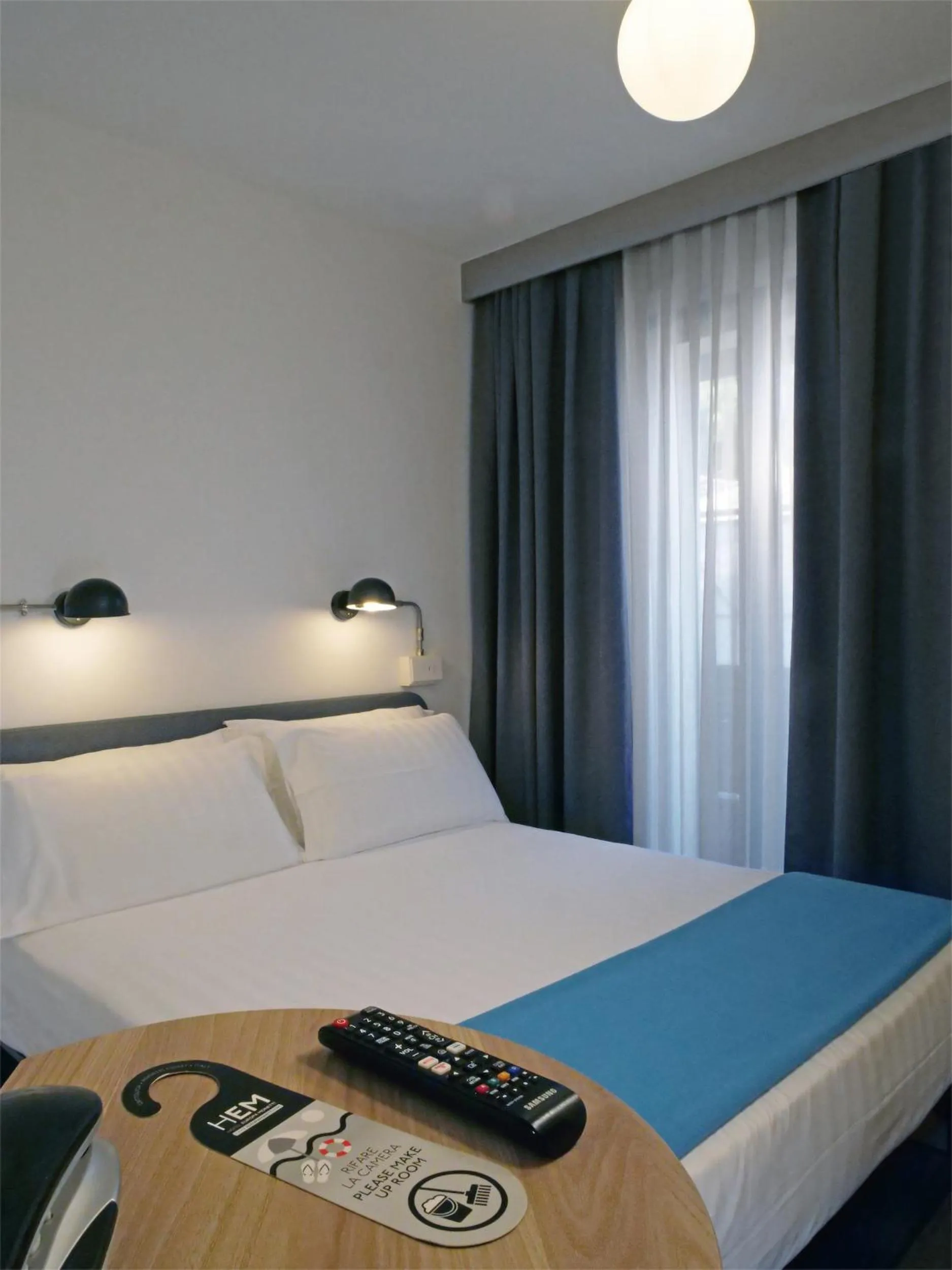 Bed in Hotel Europa Monetti