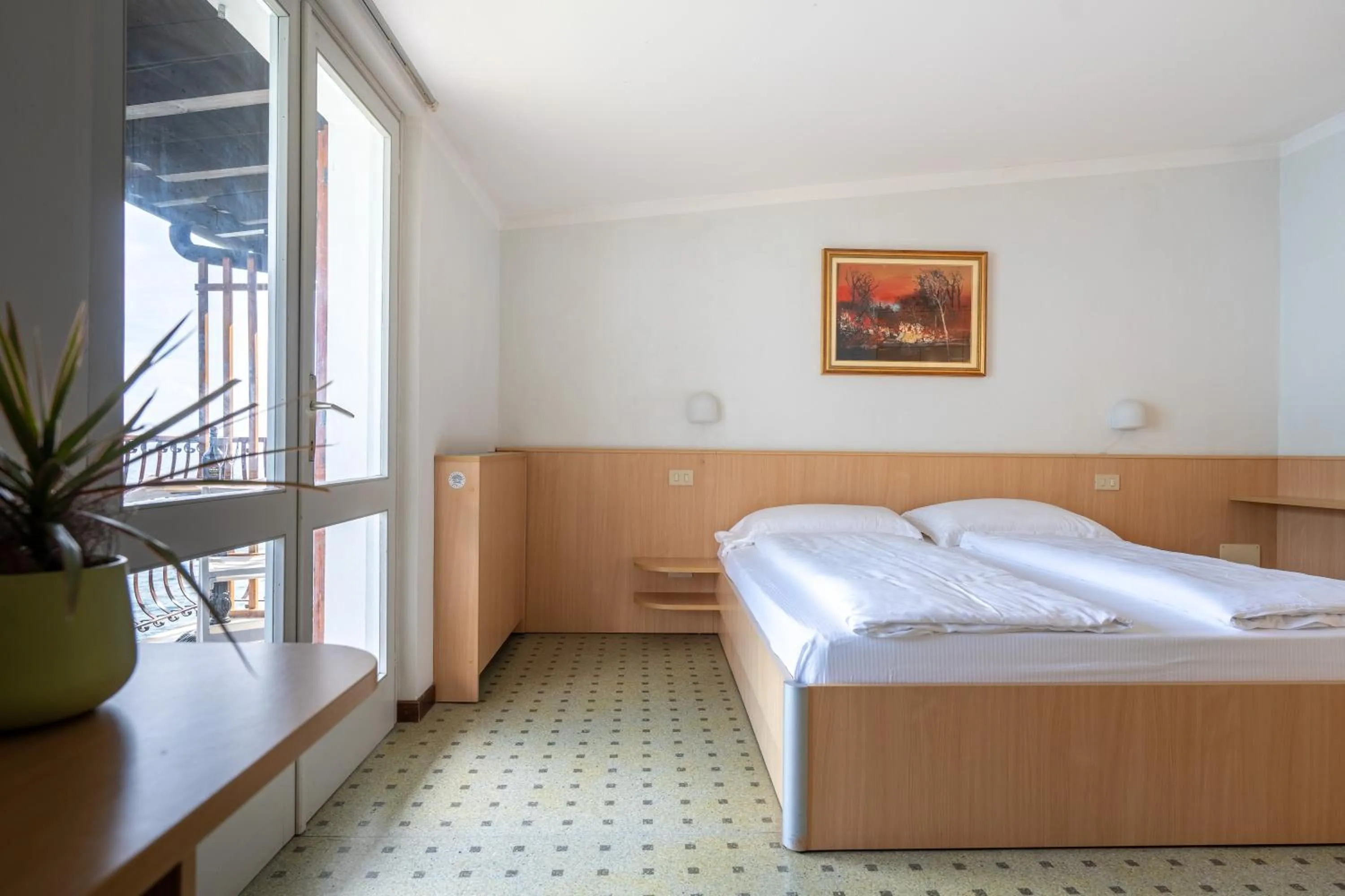 Bed in Hotel Forbisicle