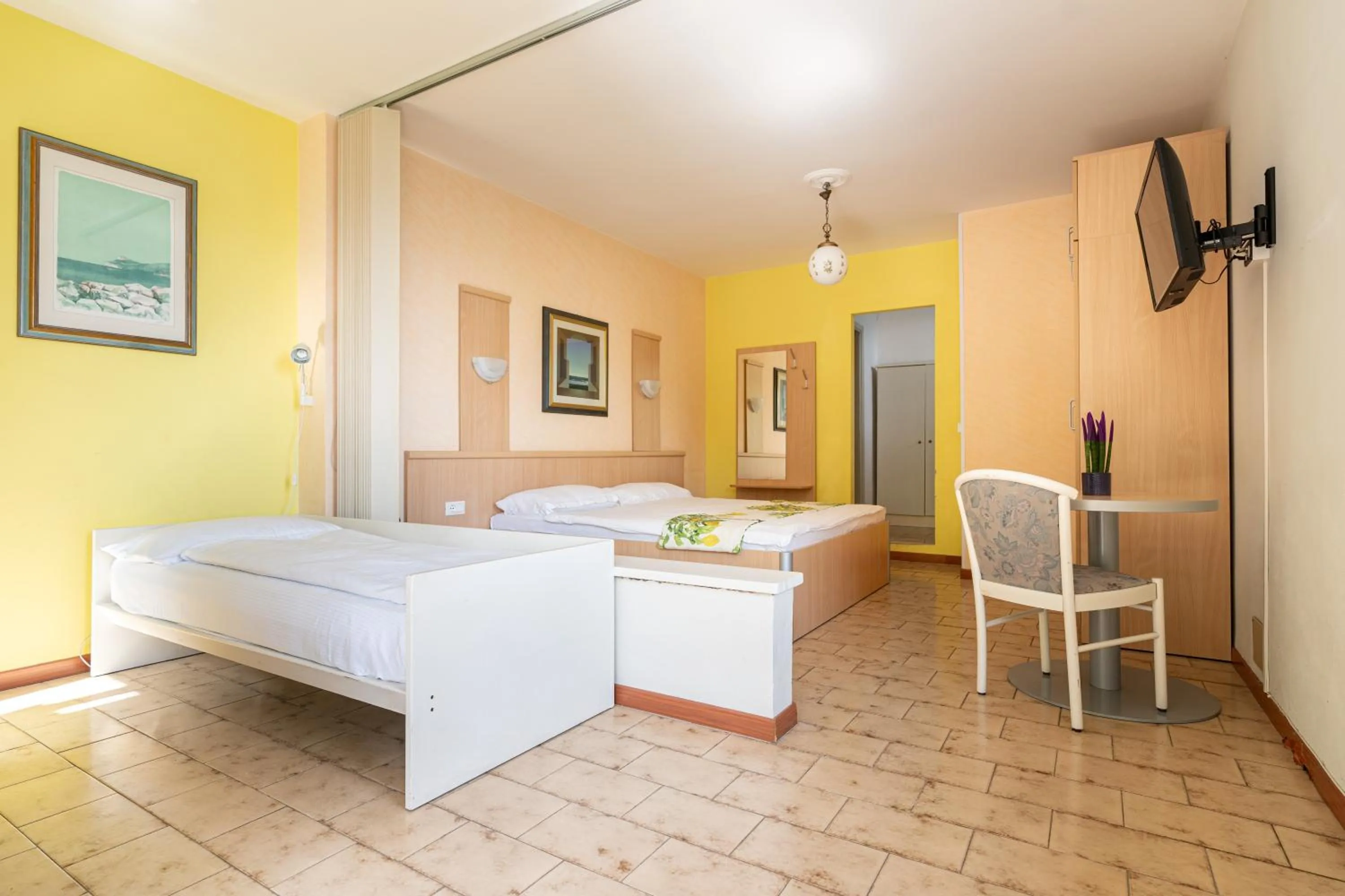 Bed in Hotel Forbisicle