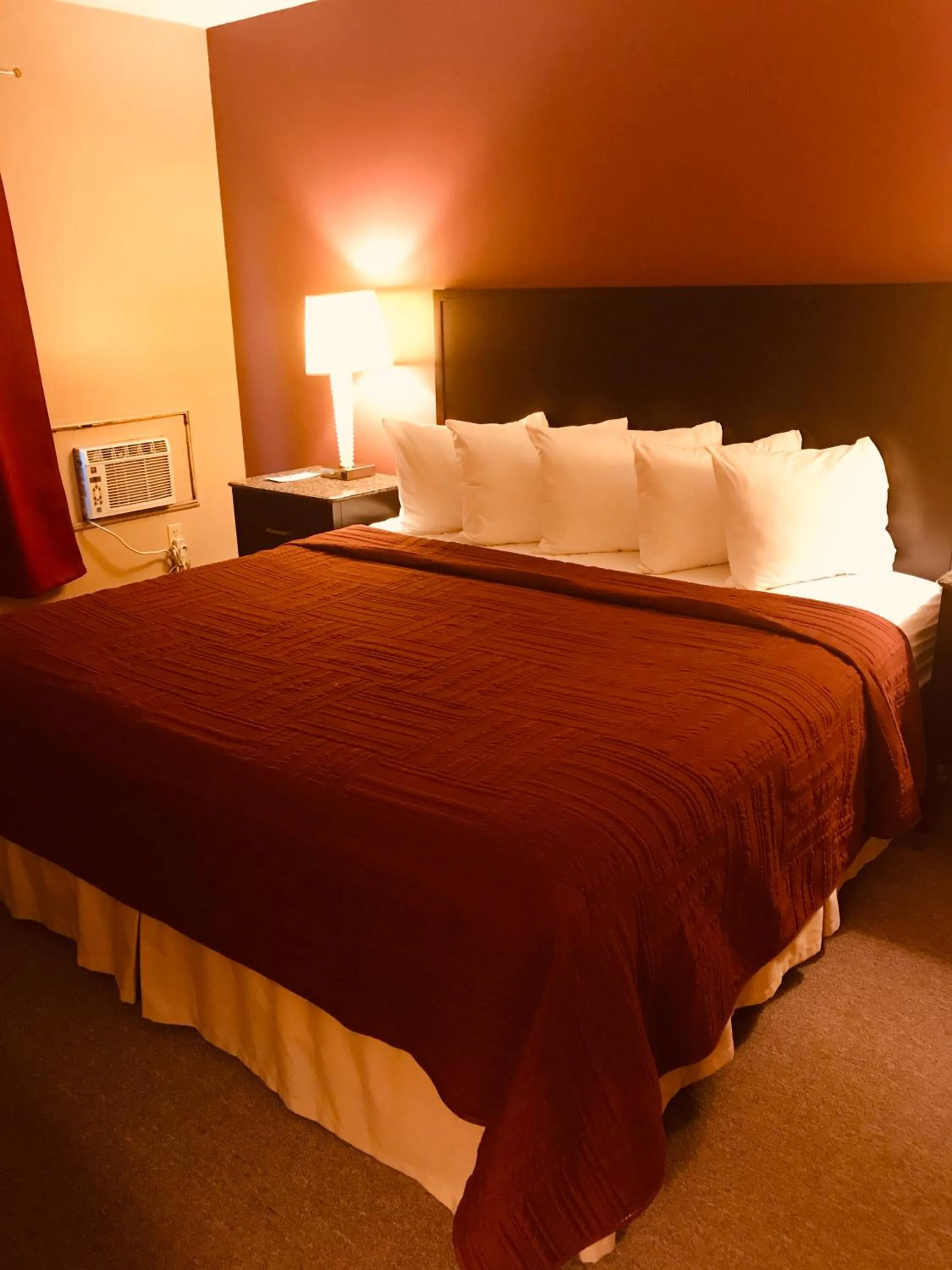 Bed in Hotel Terrace