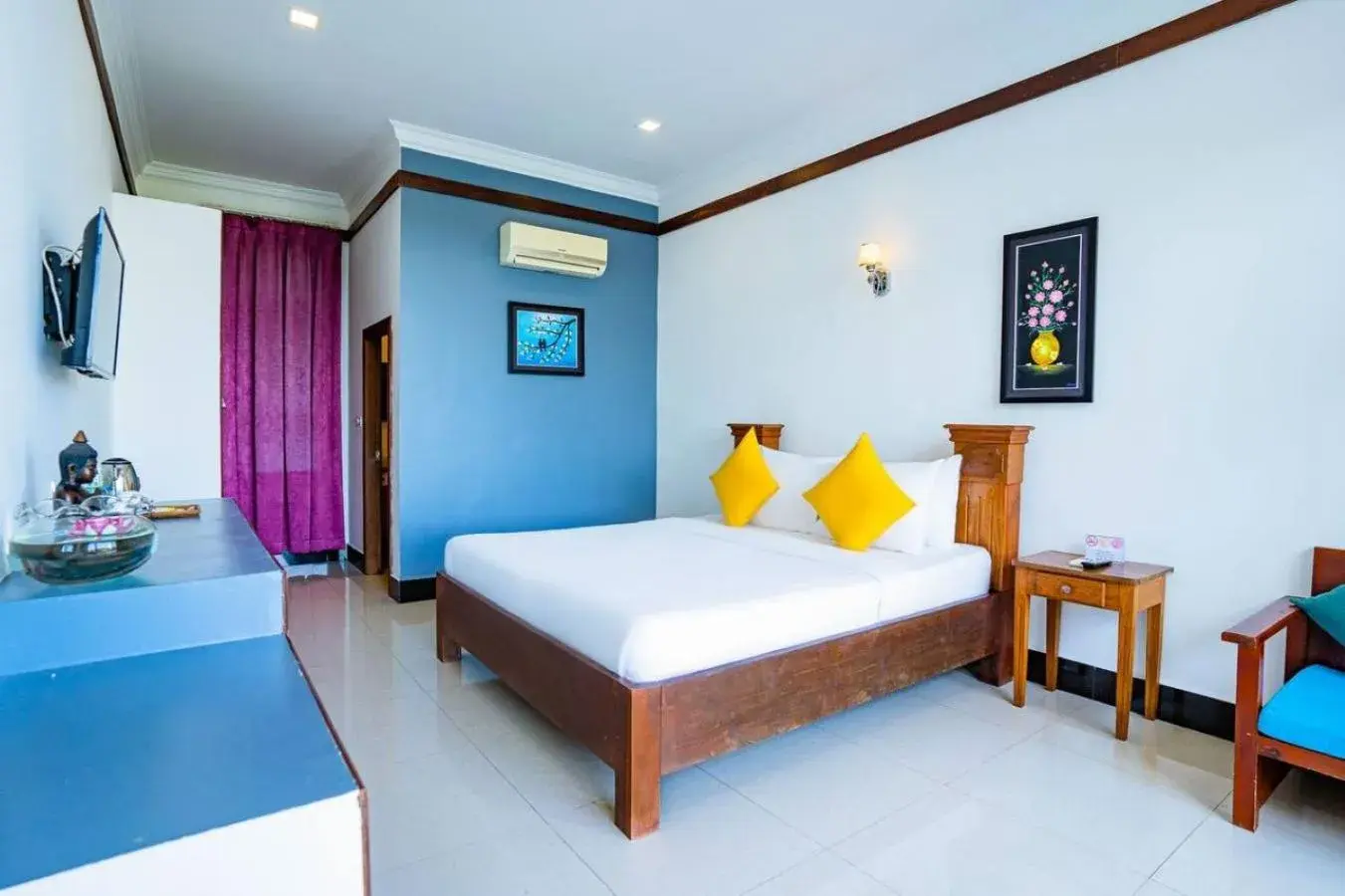 Superior Double Room in Kampot View Boutique Superior Double Room in Kampot View Boutique