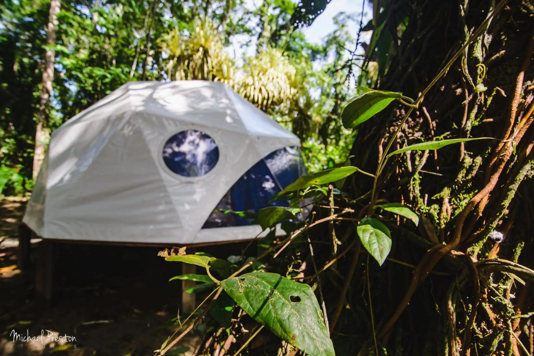 Natural landscape in Hotel Faith Glamping Dome Costa Rica