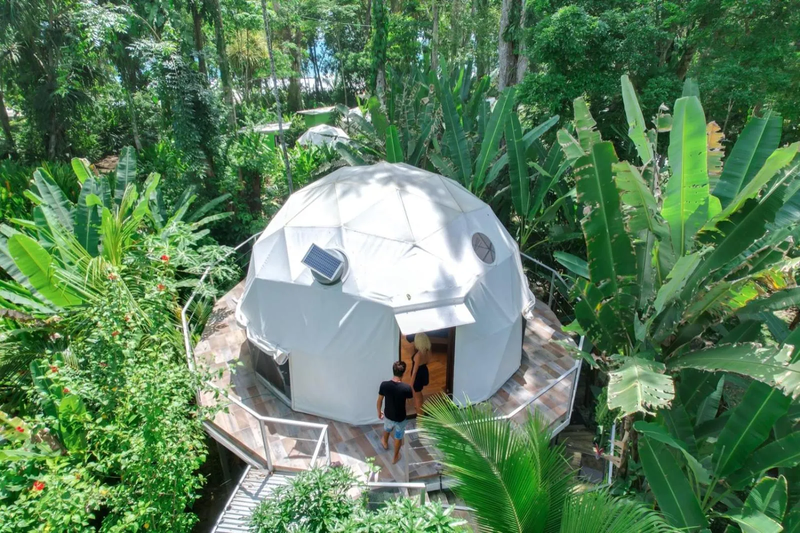 Bird's eye view in Hotel Faith Glamping Dome Costa Rica