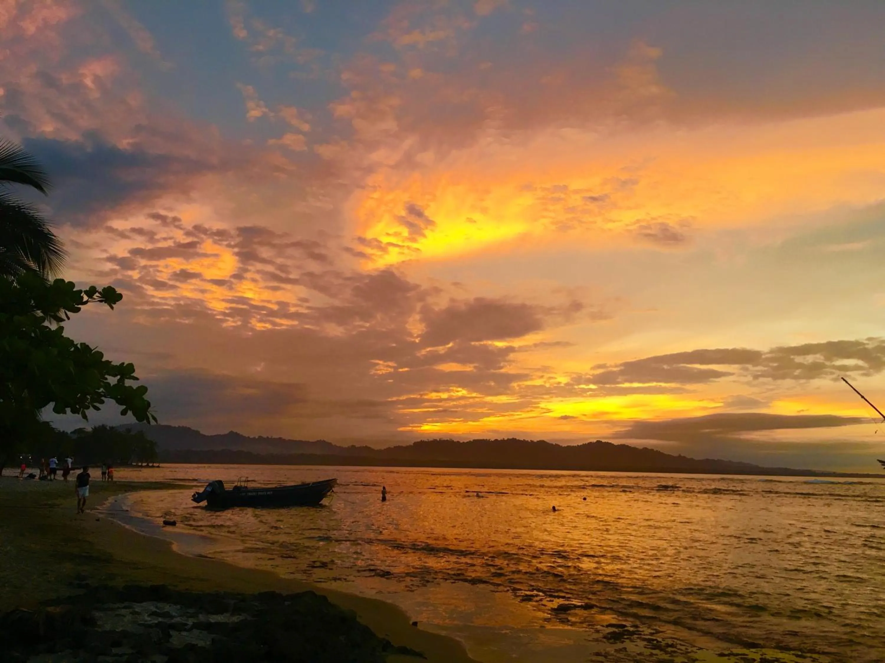 Sunset in Hotel Faith Glamping Dome Costa Rica