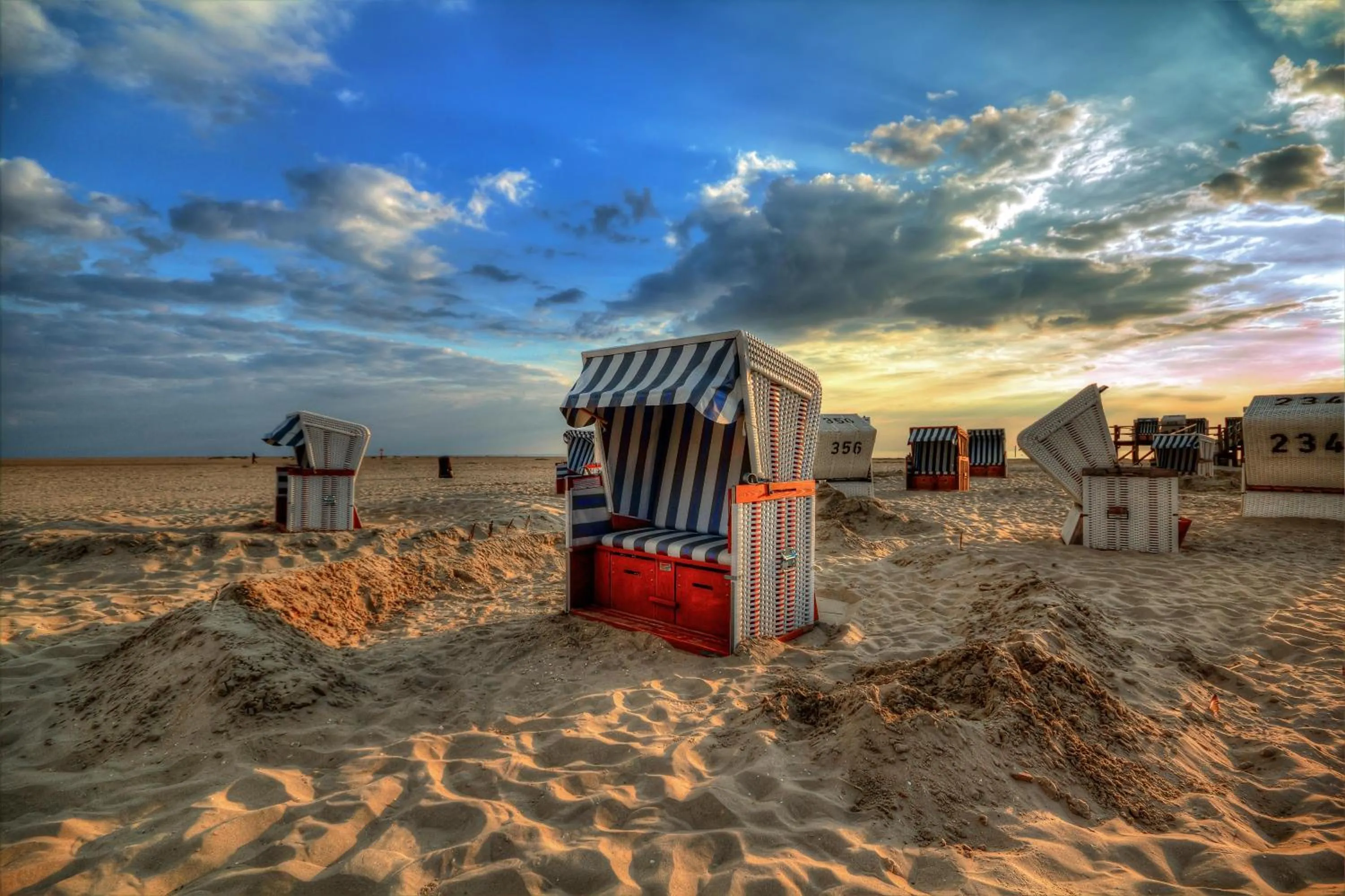 Beach in " Residenz Seeblick" Studio 15 Manhatten