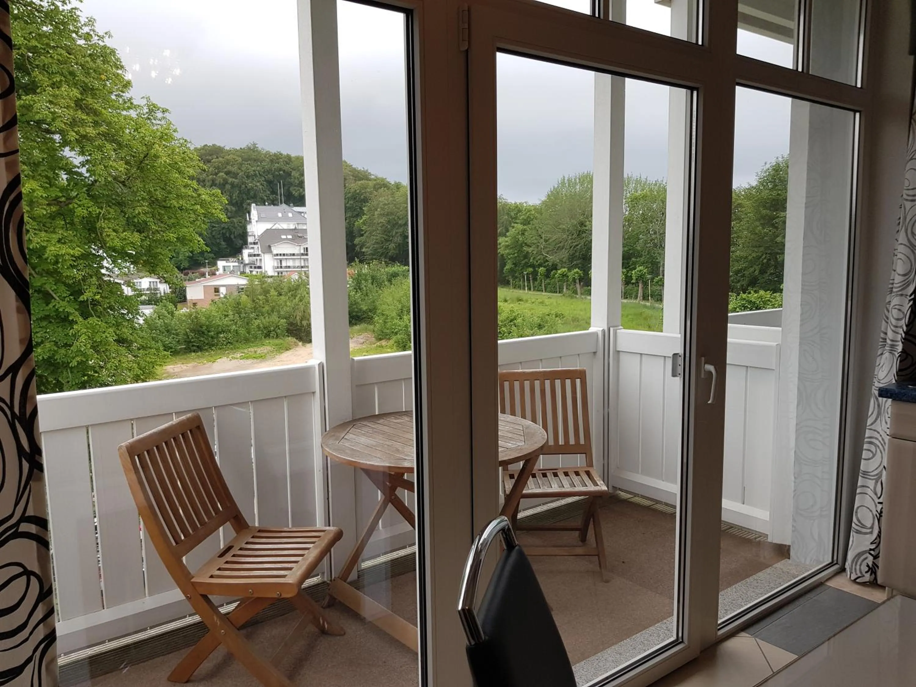 Balcony/Terrace in " Residenz Seeblick" Studio 15 Manhatten