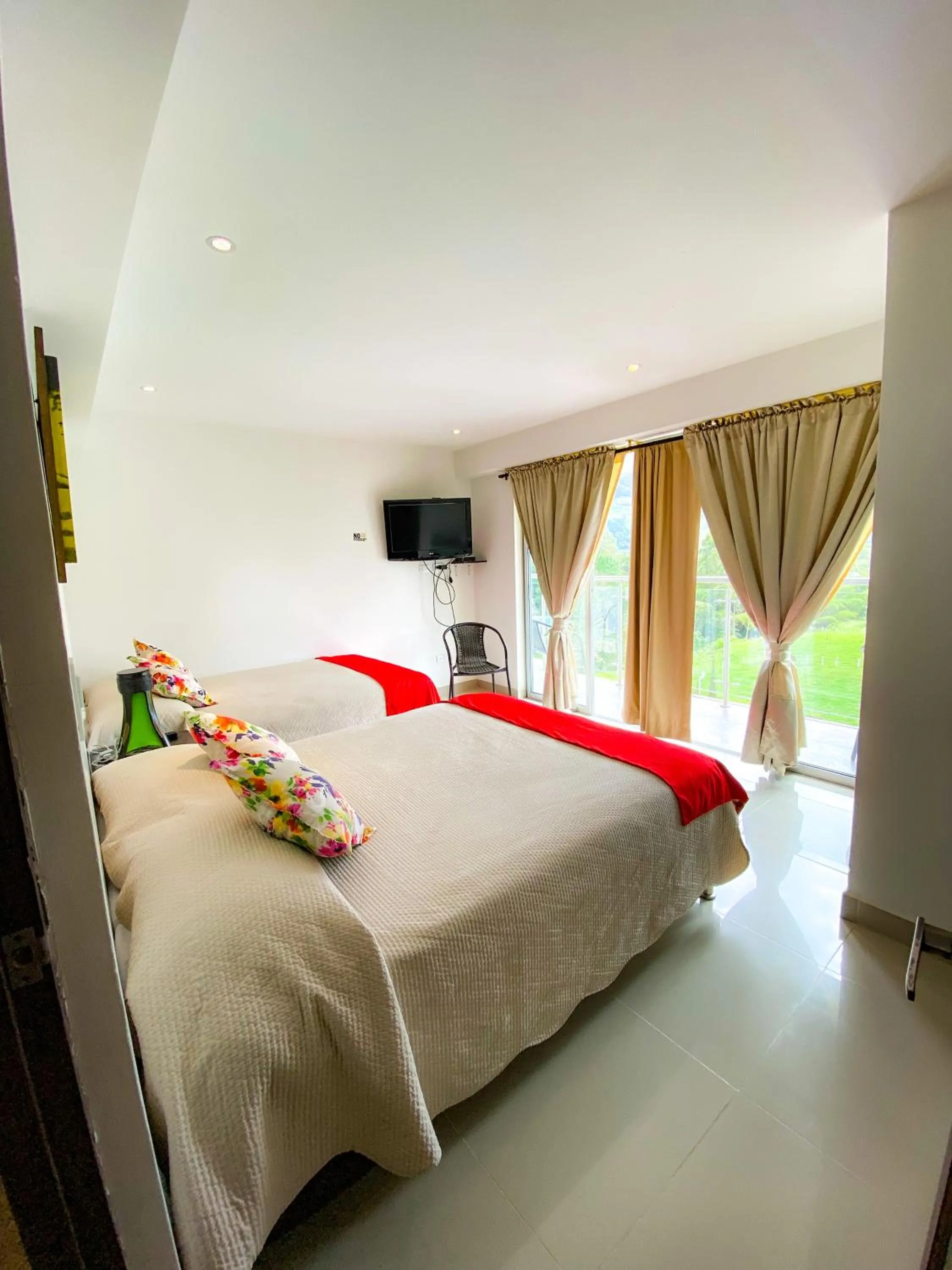 Decorative detail, Bed in Hotel Boutique Palmas de Salento