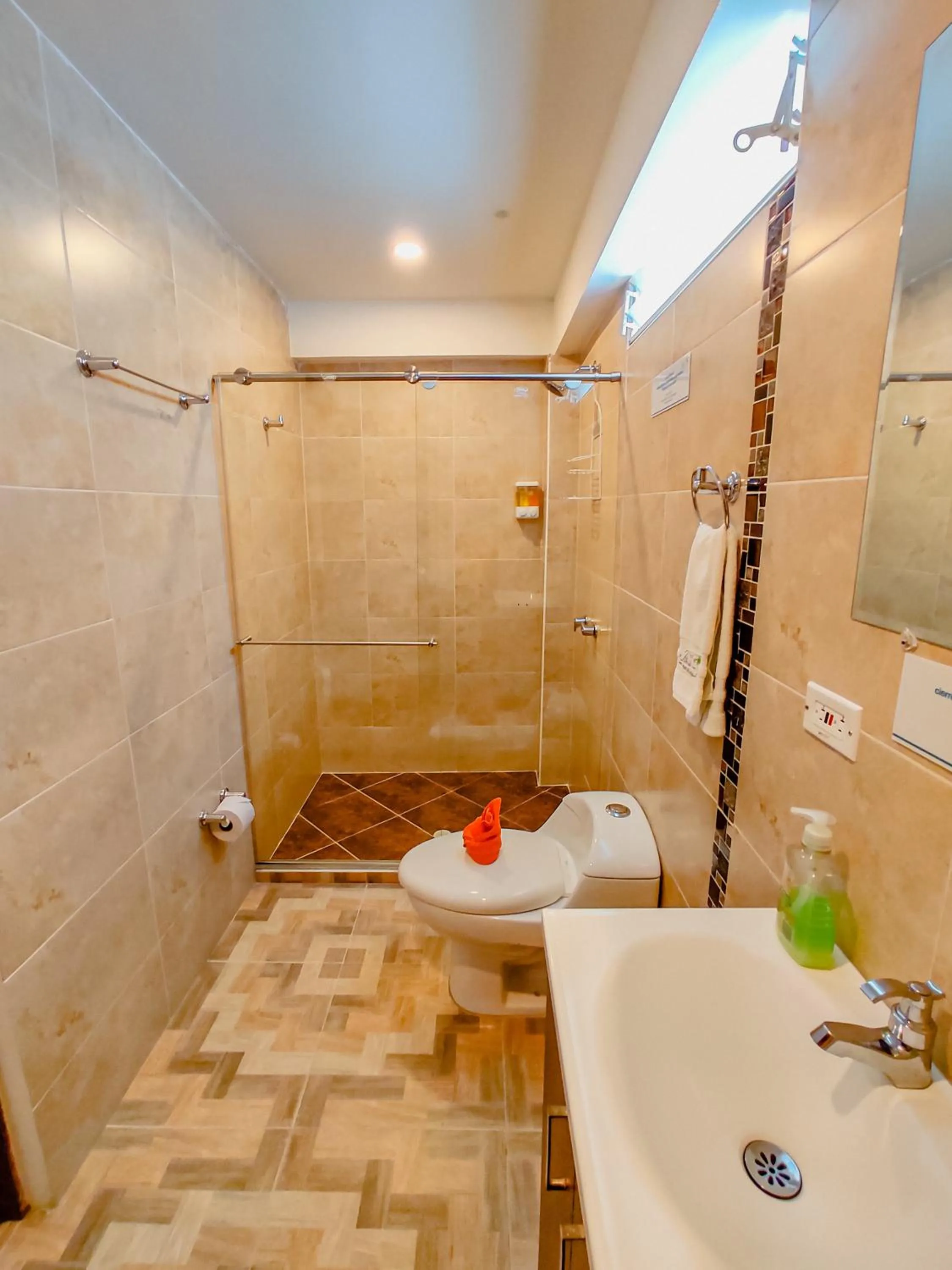 Bathroom in Hotel Boutique Palmas de Salento