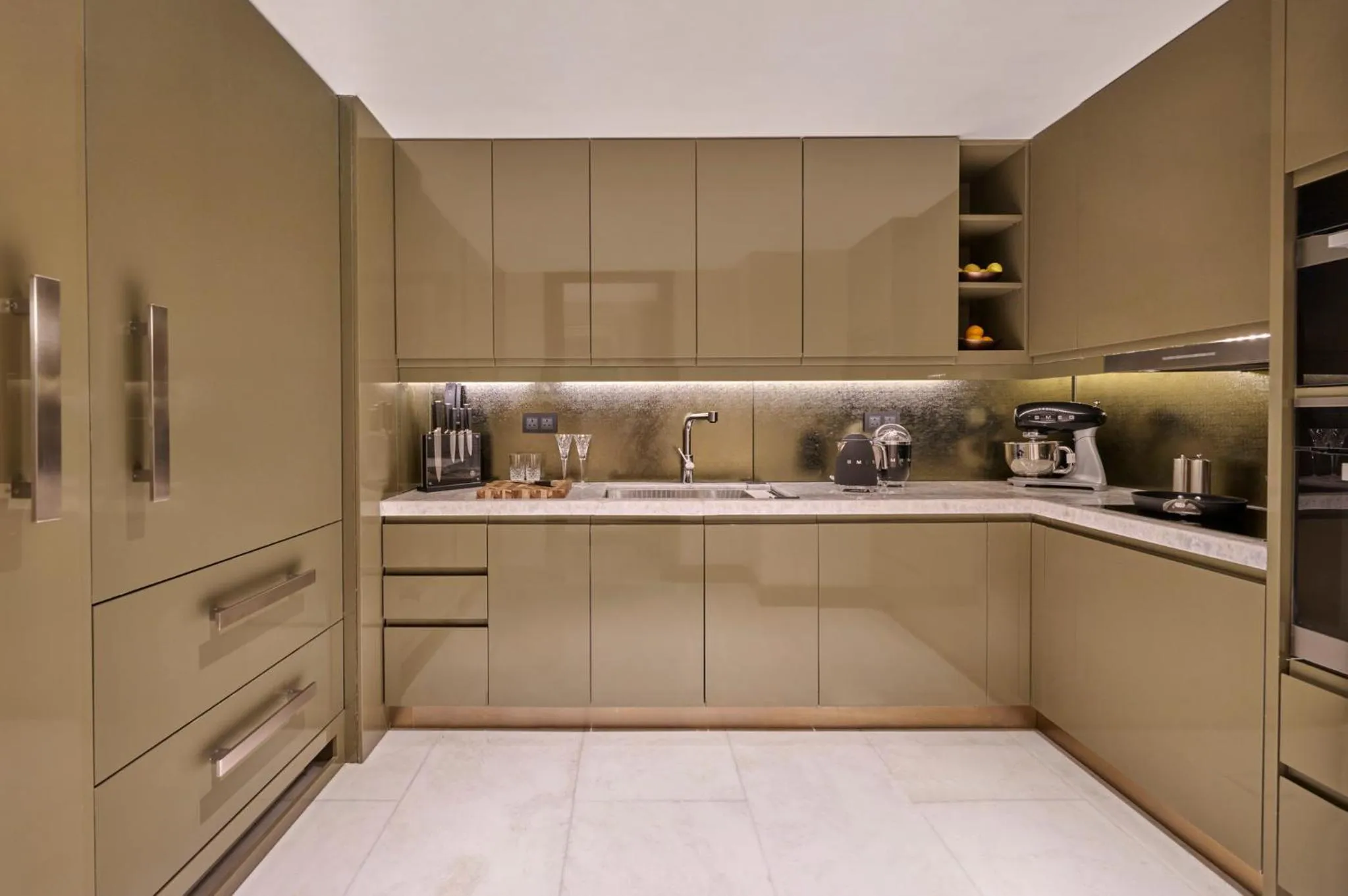 Communal kitchen in Mandarin Oriental Al Faisaliah, Riyadh