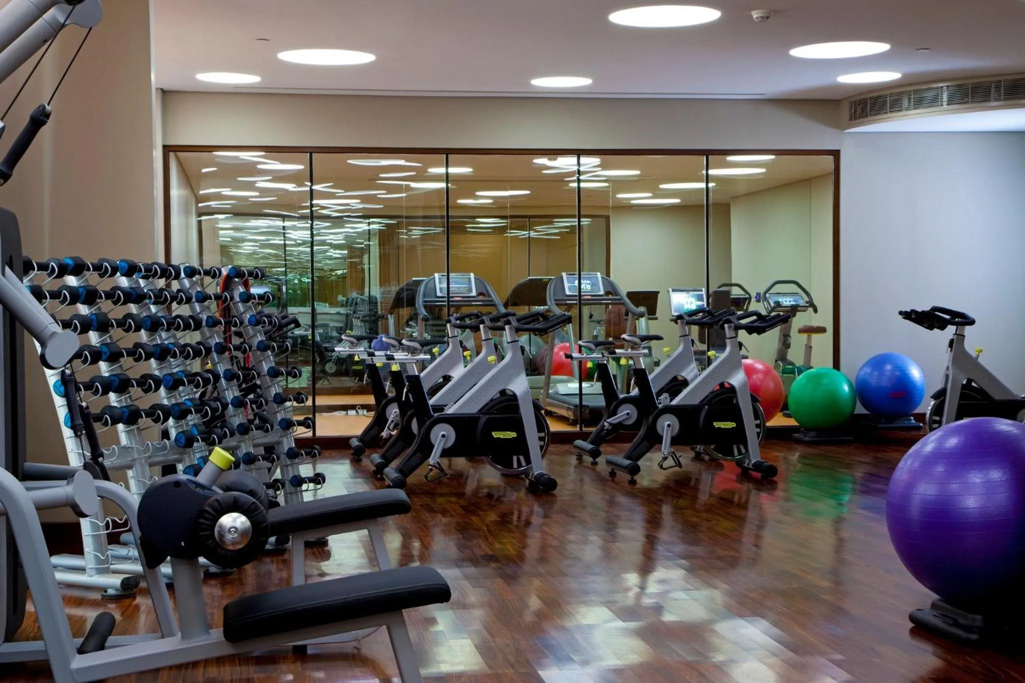Fitness centre/facilities in Mandarin Oriental Al Faisaliah, Riyadh