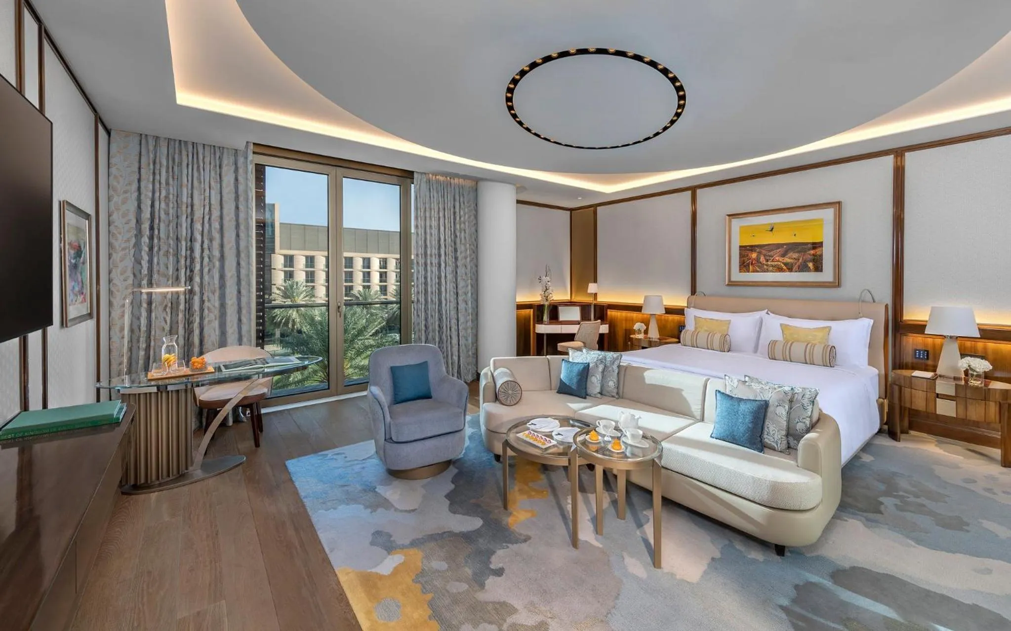 Photo of the whole room in Mandarin Oriental Al Faisaliah, Riyadh